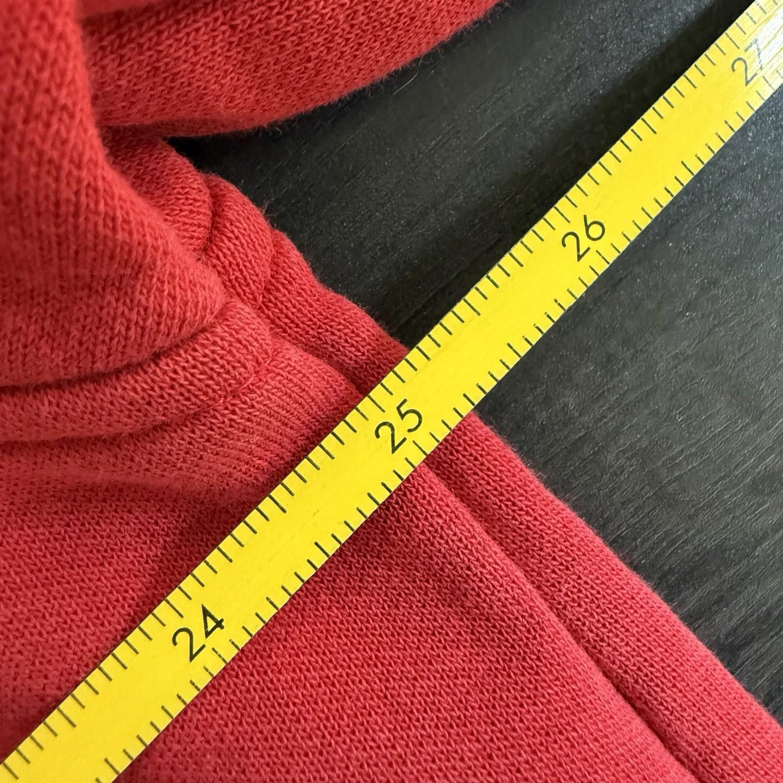 Adidas Vintage Y2K Adidas Baggy Hoodie Center Graphic Large Red Size US L / EU 52-54 / 3 - 5 Thumbnail