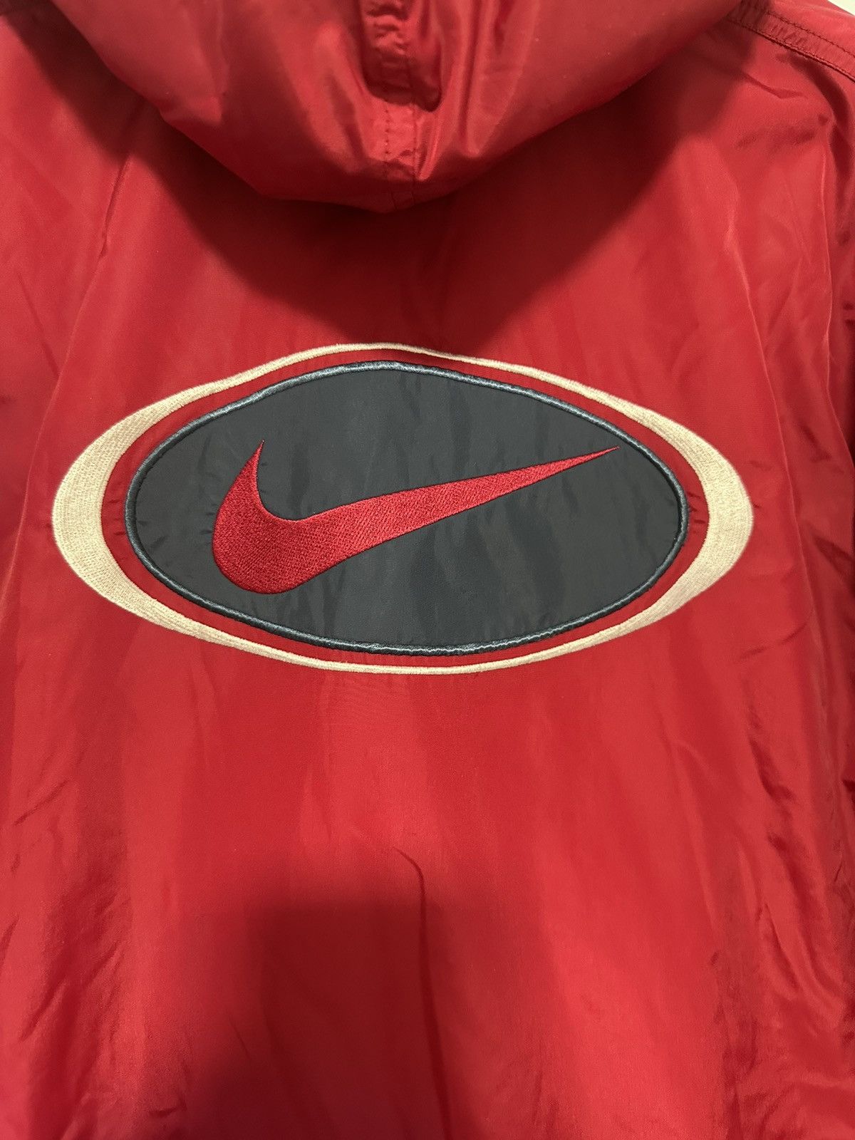 Nike Vintage Swoosh Jacket Big Logo Mens Size M