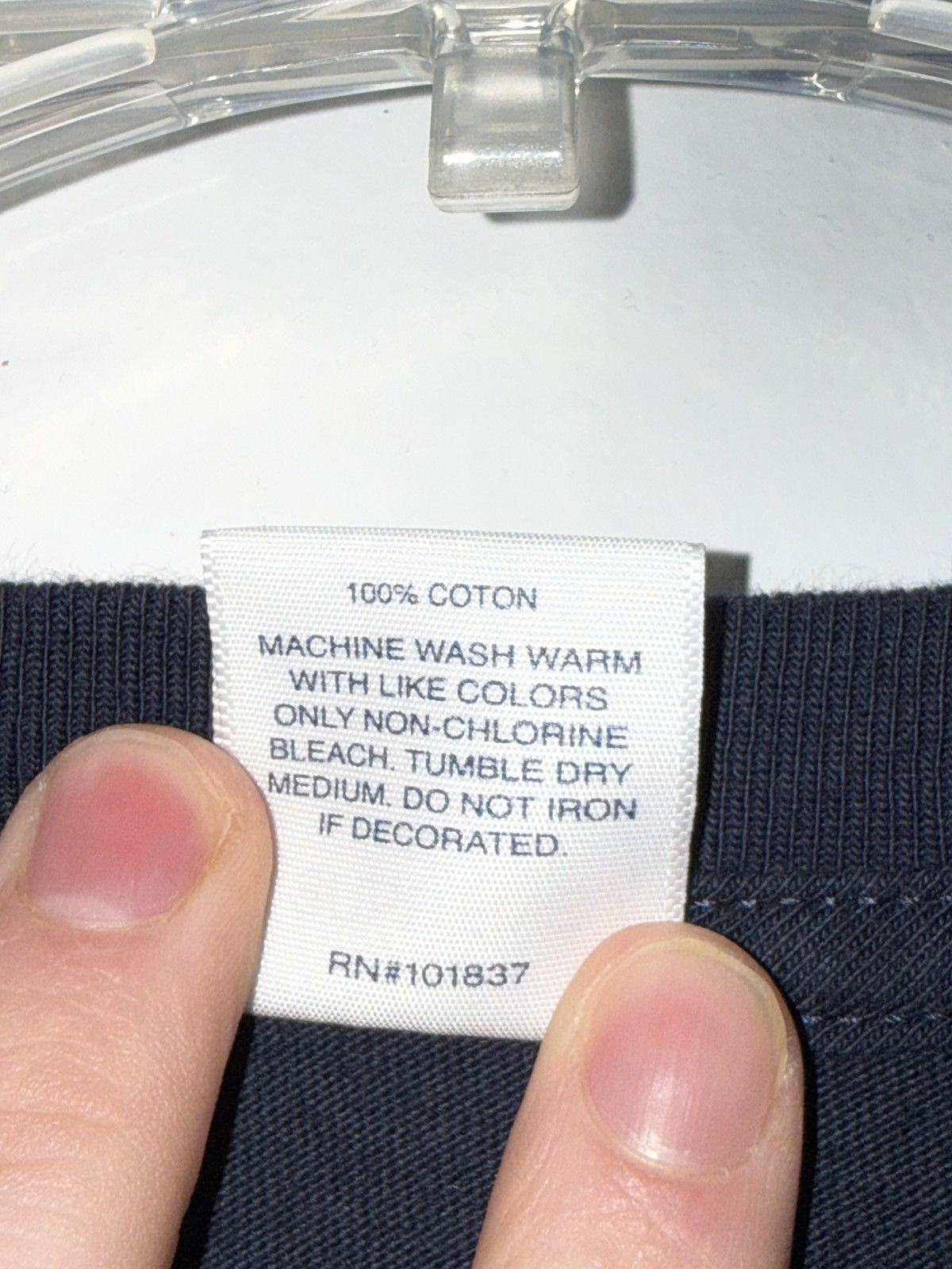 Supreme Supreme Shop Tee Navy SS20 Size US M / EU 48-50 / 2 - 4 Thumbnail