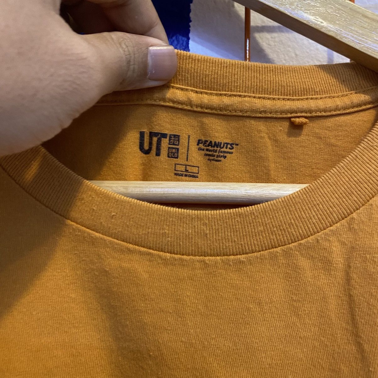 Uniqlo Uniqlo Peanuts Snoopy Tshirt Size US L / EU 52-54 / 3 - 4 Thumbnail