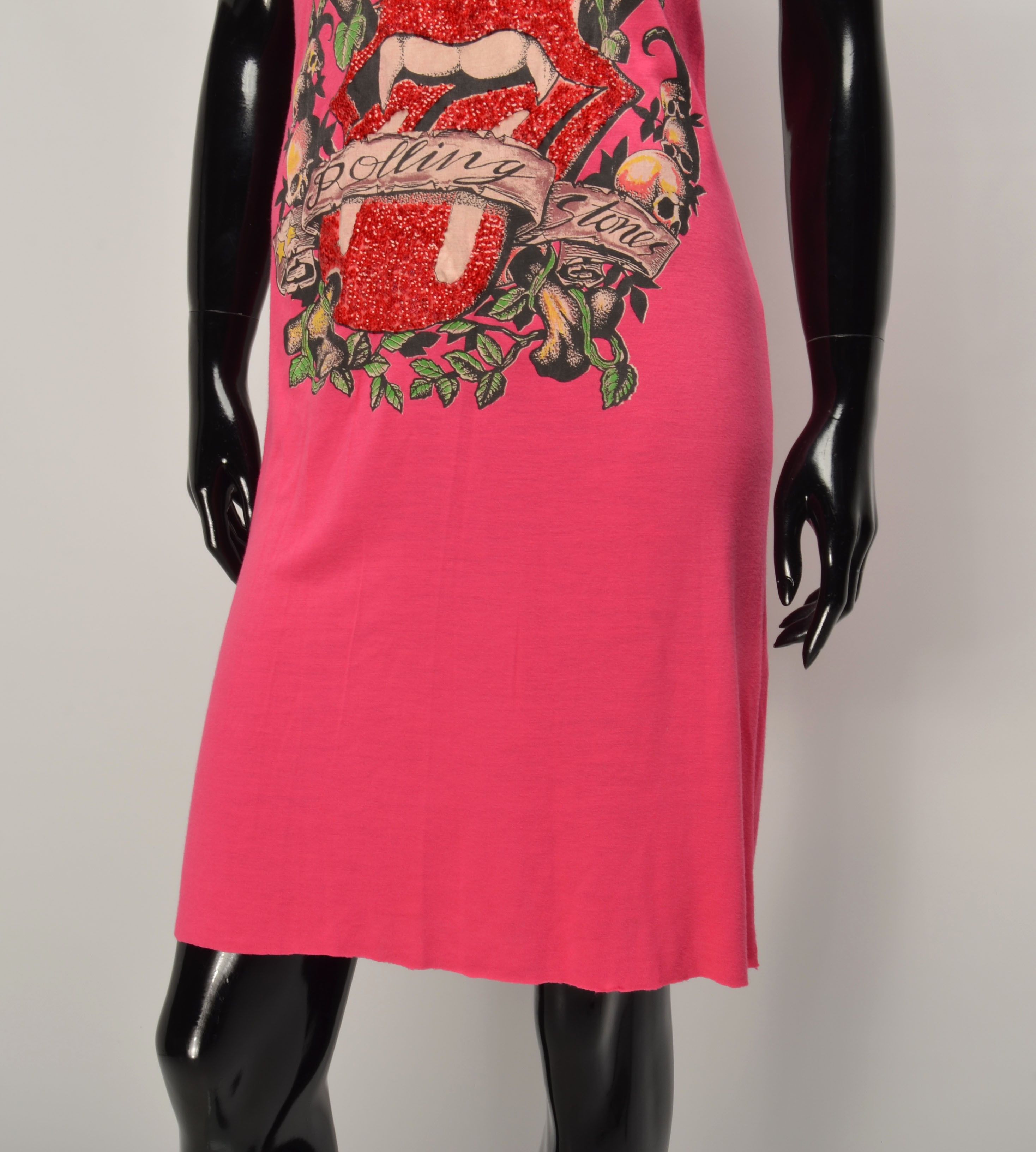 House Of The Gods Bootleg Buddhist Punk House of Gods Rolling Stone Dress Size S / US 4 / IT 40 - 3 Thumbnail