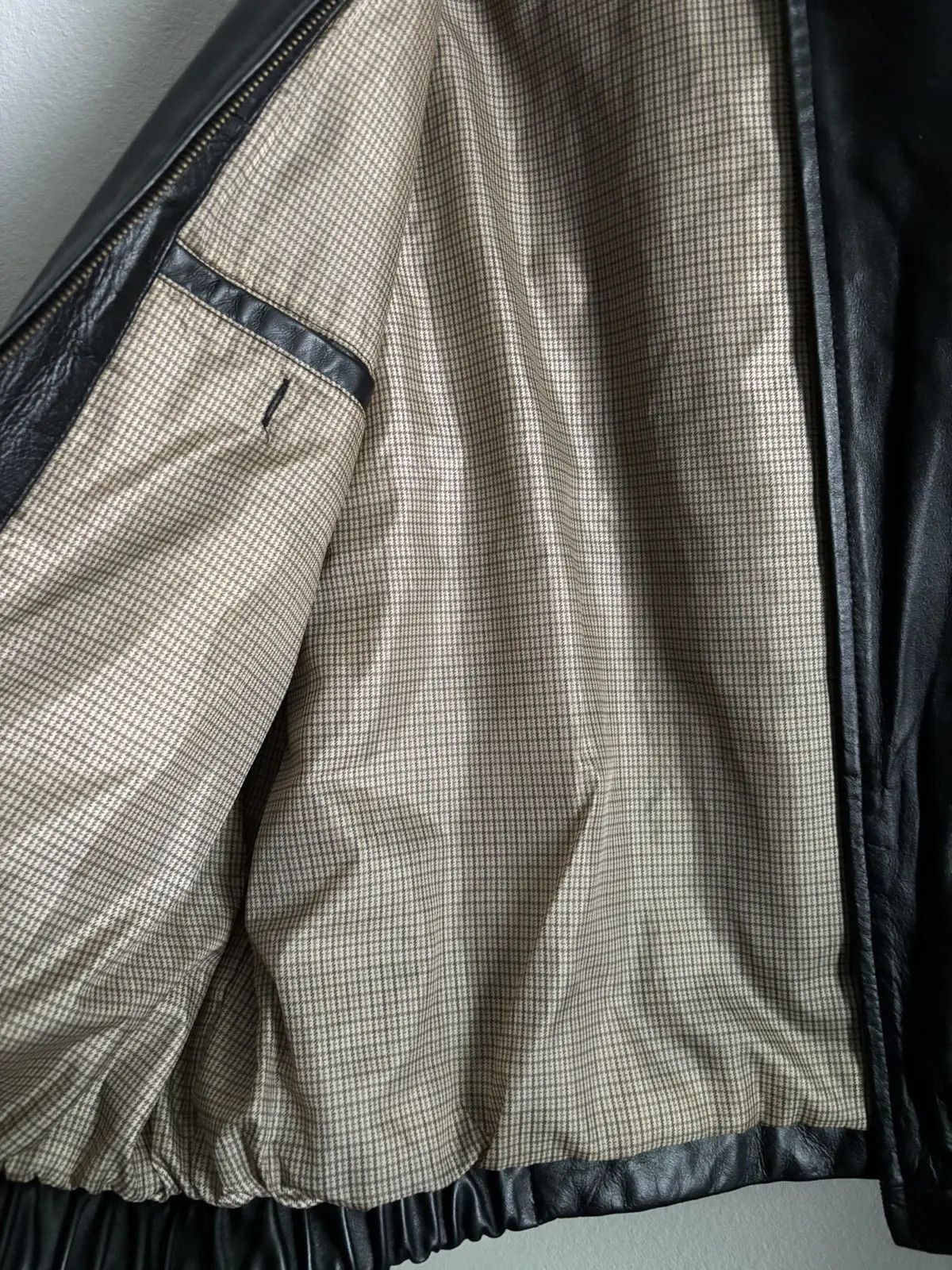 Chaps Ralph Lauren Vintage Leather Chaps Jacket Size US XL / EU 56 / 4 - 3 Thumbnail