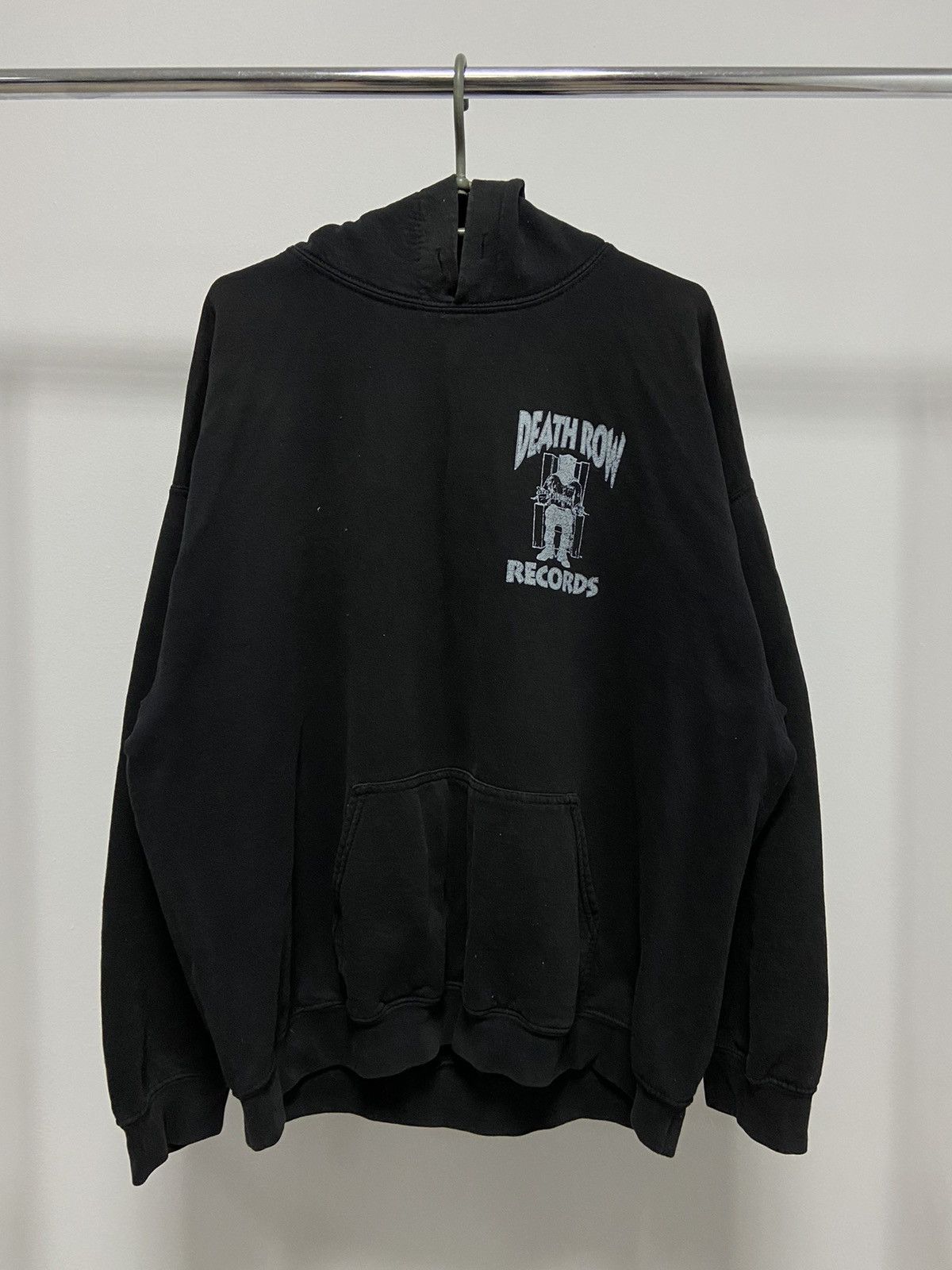 Death Row Records × Vintage Death Row Records Hoodie Big Logo Vintage Size US L / EU 52-54 / 3 - 2 Thumbnail