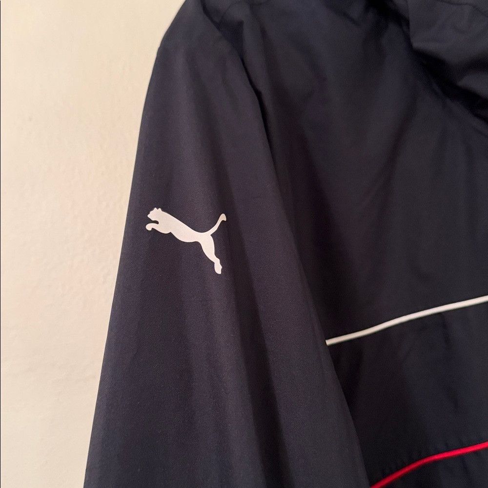 BMW × Puma BMW Motorsport x Puma Mid-Weight Windbreaker Jacket (Rare E Size US L / EU 52-54 / 3 - 5 Thumbnail