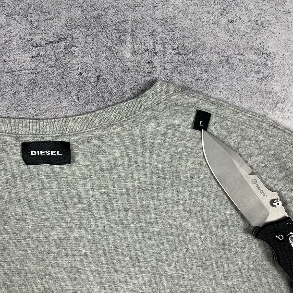 Diesel Diesel Only The Brave lightning big logo T shirt Size US L / EU 52-54 / 3 - 20 Thumbnail