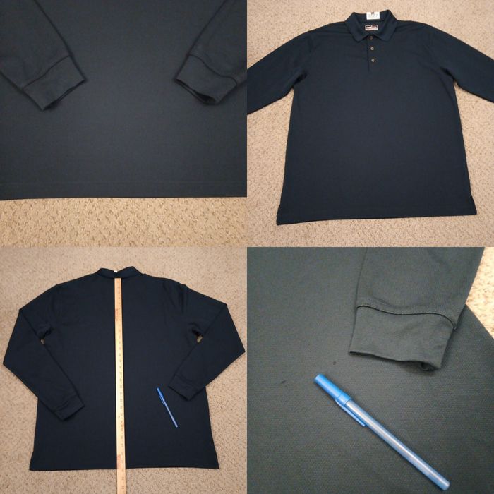 grand slam performance long sleeve polo