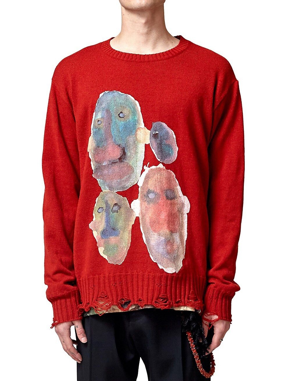 Song For The Mute SONG FOR THE MUTE BEAST SWEATER SS 2021 Size US M / EU 48-50 / 2 - 1 Thumbnail