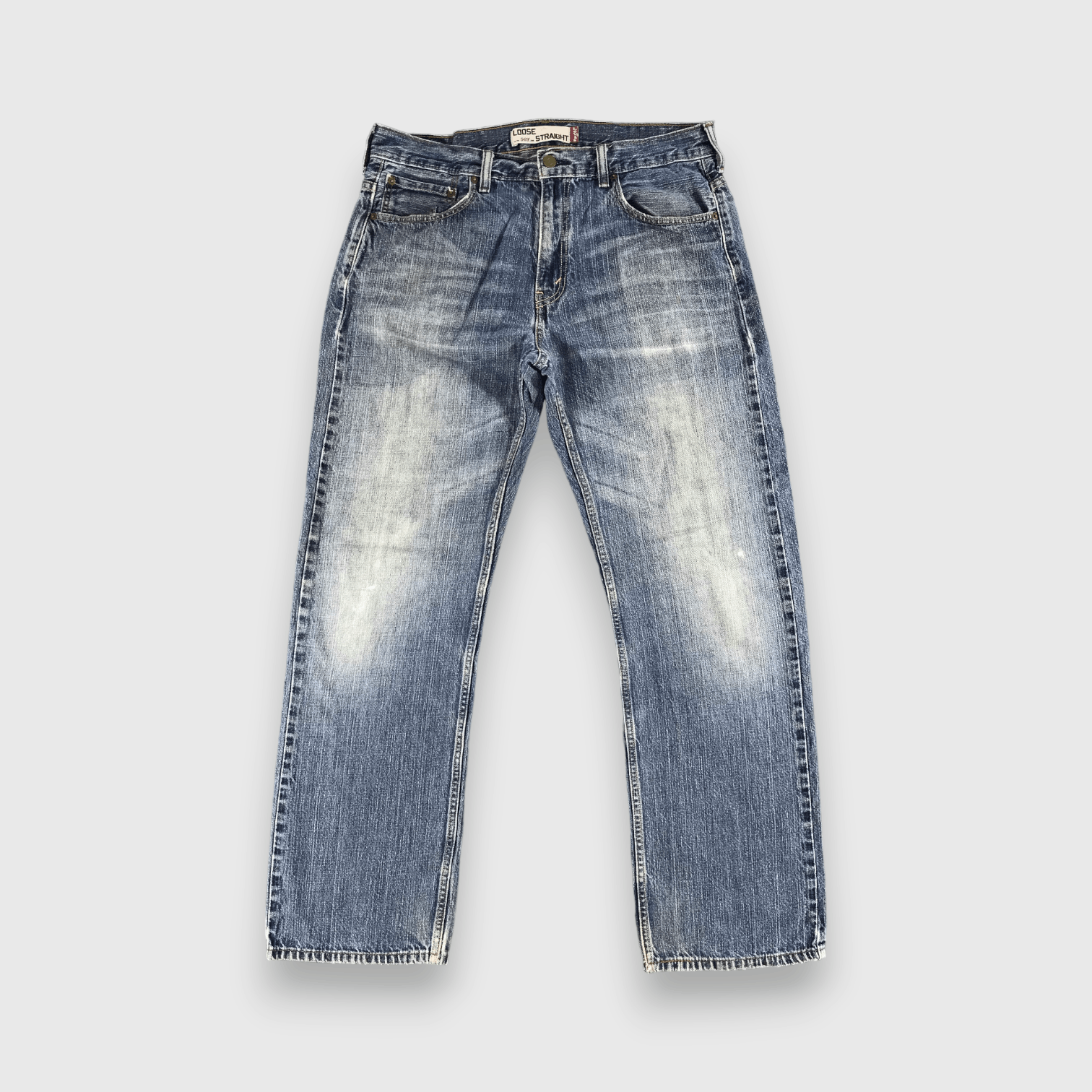 Levi's Vintage Blue Wash Levis 569 Jeans-J1211 Size US 36 / EU 52 - 1 Thumbnail