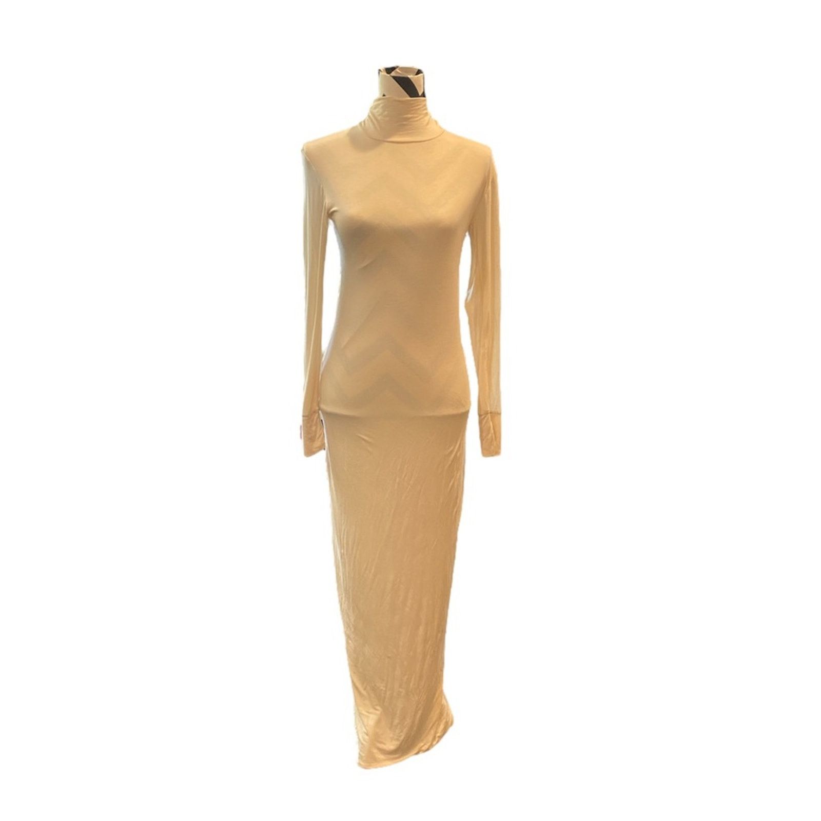 Other Revolve Indah No.7 Turtleneck Maxi Dress Backless Opal SZ.3 Size L / US 10 / IT 46 - 2 Thumbnail