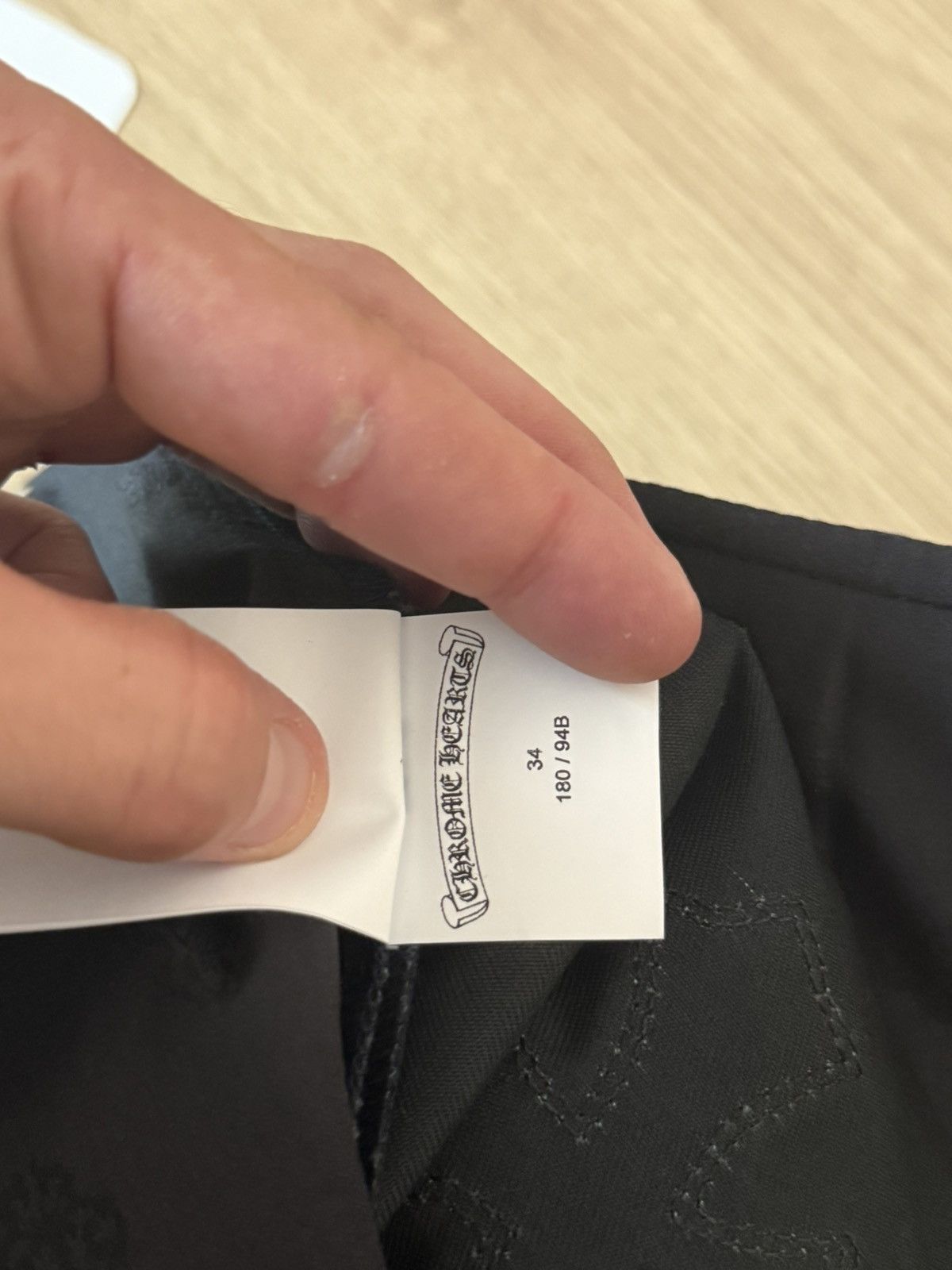 Chrome Hearts Chrome Hearts Spiderman Cross Patch Chinos Size US 34 / EU 50 - 23 Thumbnail