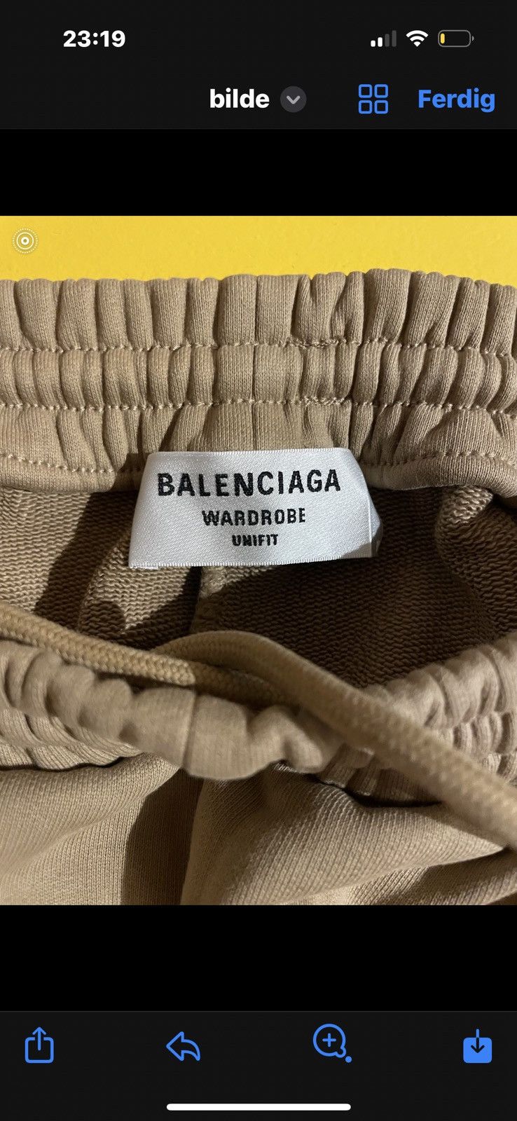 Balenciaga Baggy sweatpants(new Size US 34 / EU 50 - 6 Thumbnail