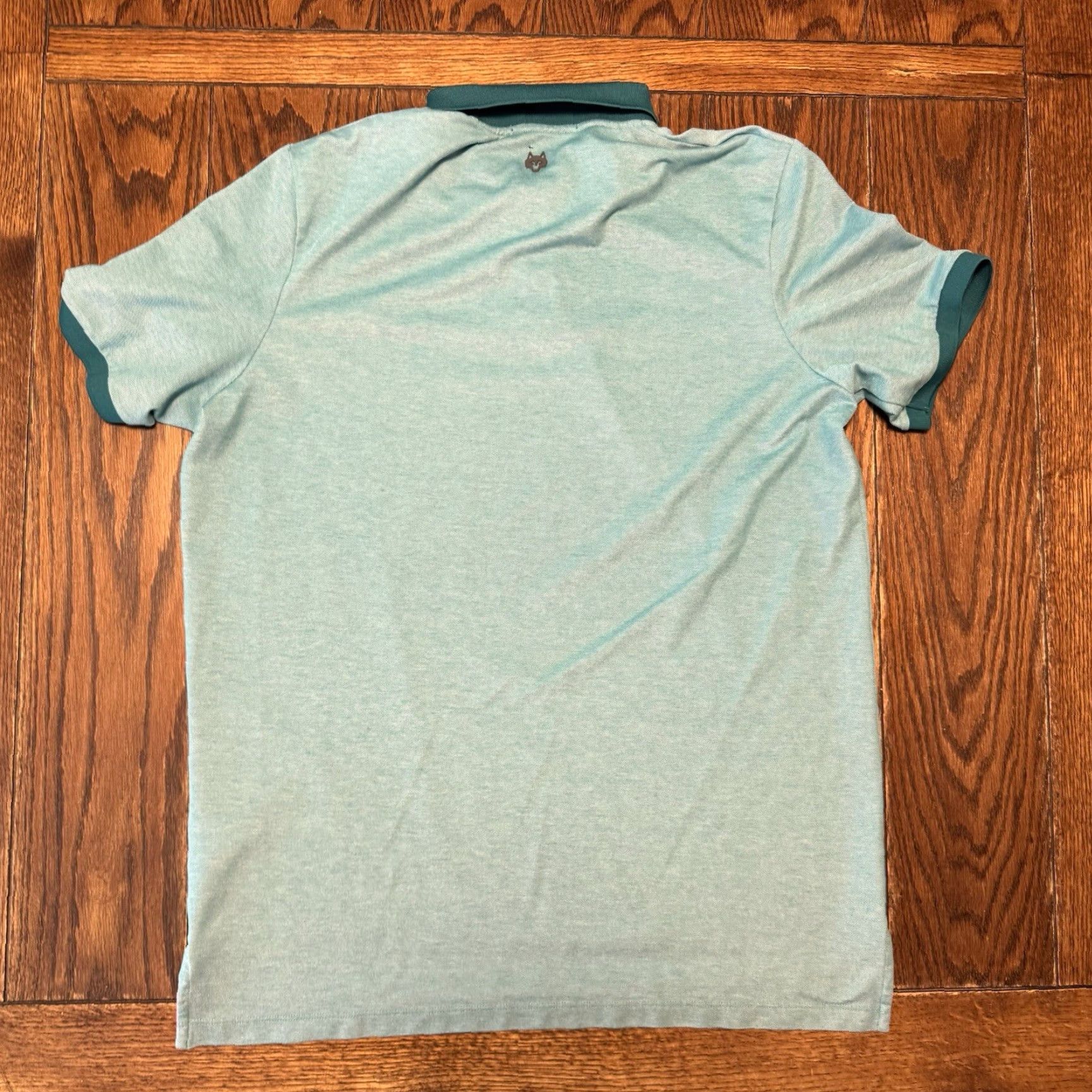 Vintage Greyson Polo Shirt Mens Large Blue Green Teal Golf Logo Embroidered Short Sleeve Regular Size US L / EU 52-54 / 3 - 3 Thumbnail