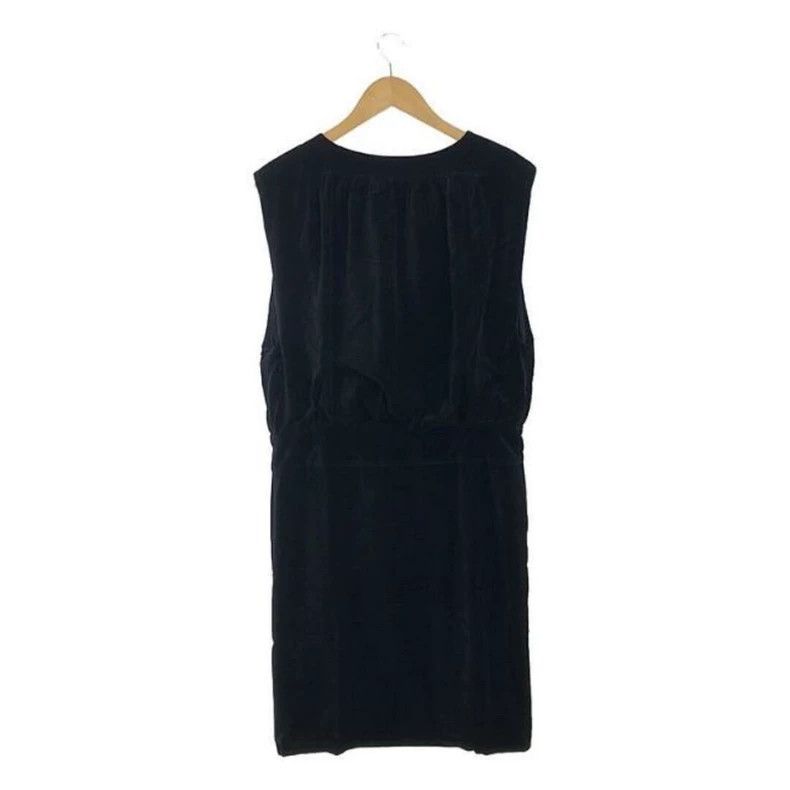 Dries Van Noten Dries Van Noten size:36 Black velvet sleeveless vest dress Size XS / US 0-2 / IT 36-38 - 4 Thumbnail