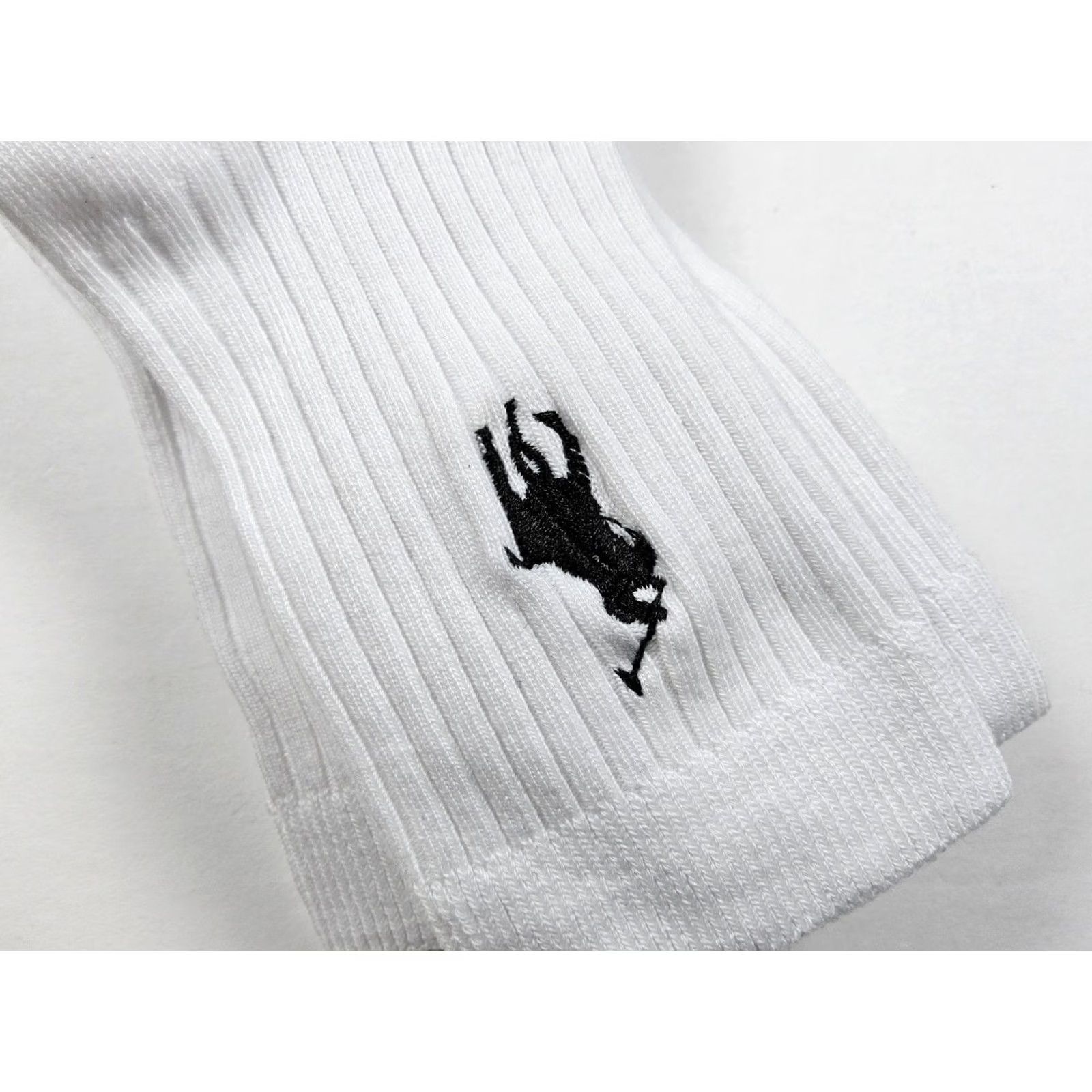 Ralph Lauren Polo Ralph Lauren Socks Men's 3 Pairs Lightweight Ribbed One Size White Japan Athletic Socks Size US M / EU 48-50 / 2 - 2 Thumbnail