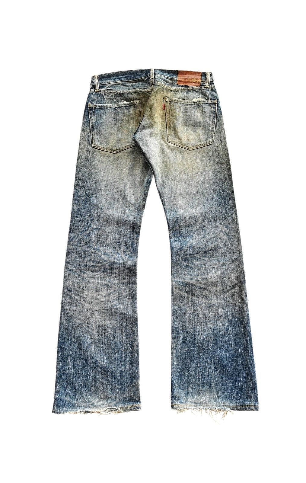 Eternal Vintage Eternal Distressed Flared Jeans 🔸Y143 Size US 30 / EU 46 - 2 Thumbnail