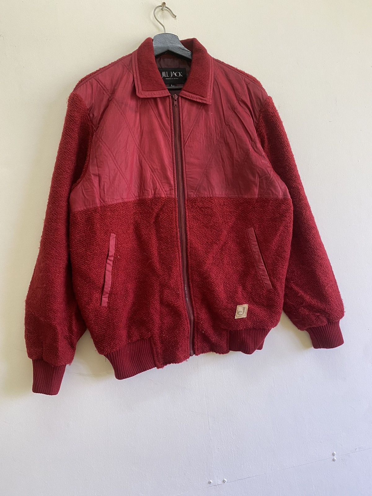 Japanese Brand × Vintage Vintage 80s Jill Jack Knit Bikers Jacket Size US L / EU 52-54 / 3 - 6 Thumbnail