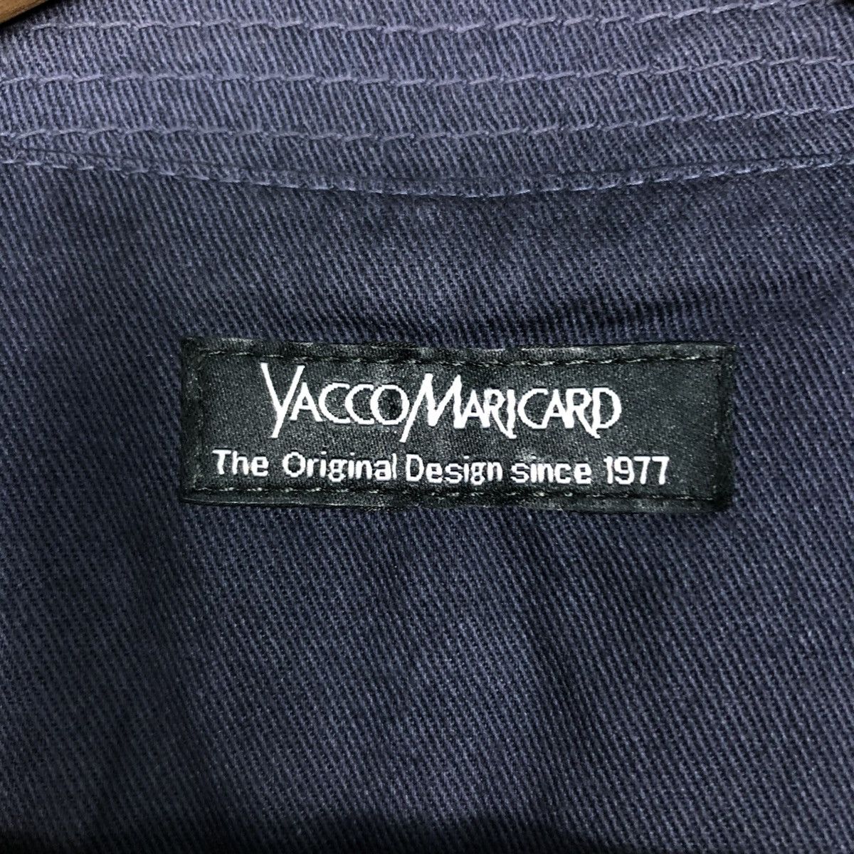 Japanese Brand 🔥RICH BLACK VTG LONG JACKET YACCOMARICARD ISSEY MIYAKE Size US L / EU 52-54 / 3 - 18 Thumbnail