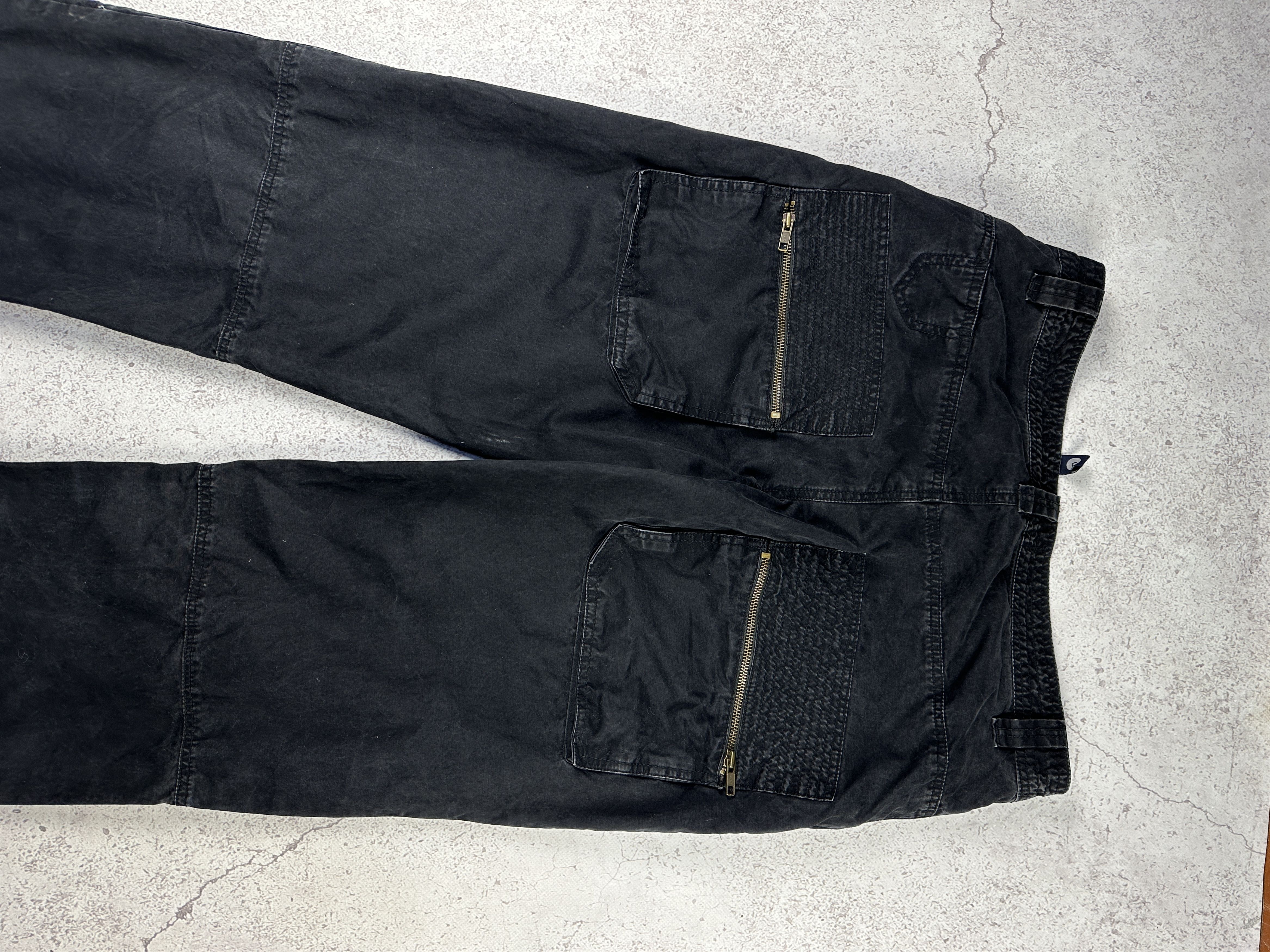 Japanese Brand × Vintage Vintage Fishbone Faded Y2k Military Japan Cargo Pants Size US 34 / EU 50 - 7 Thumbnail