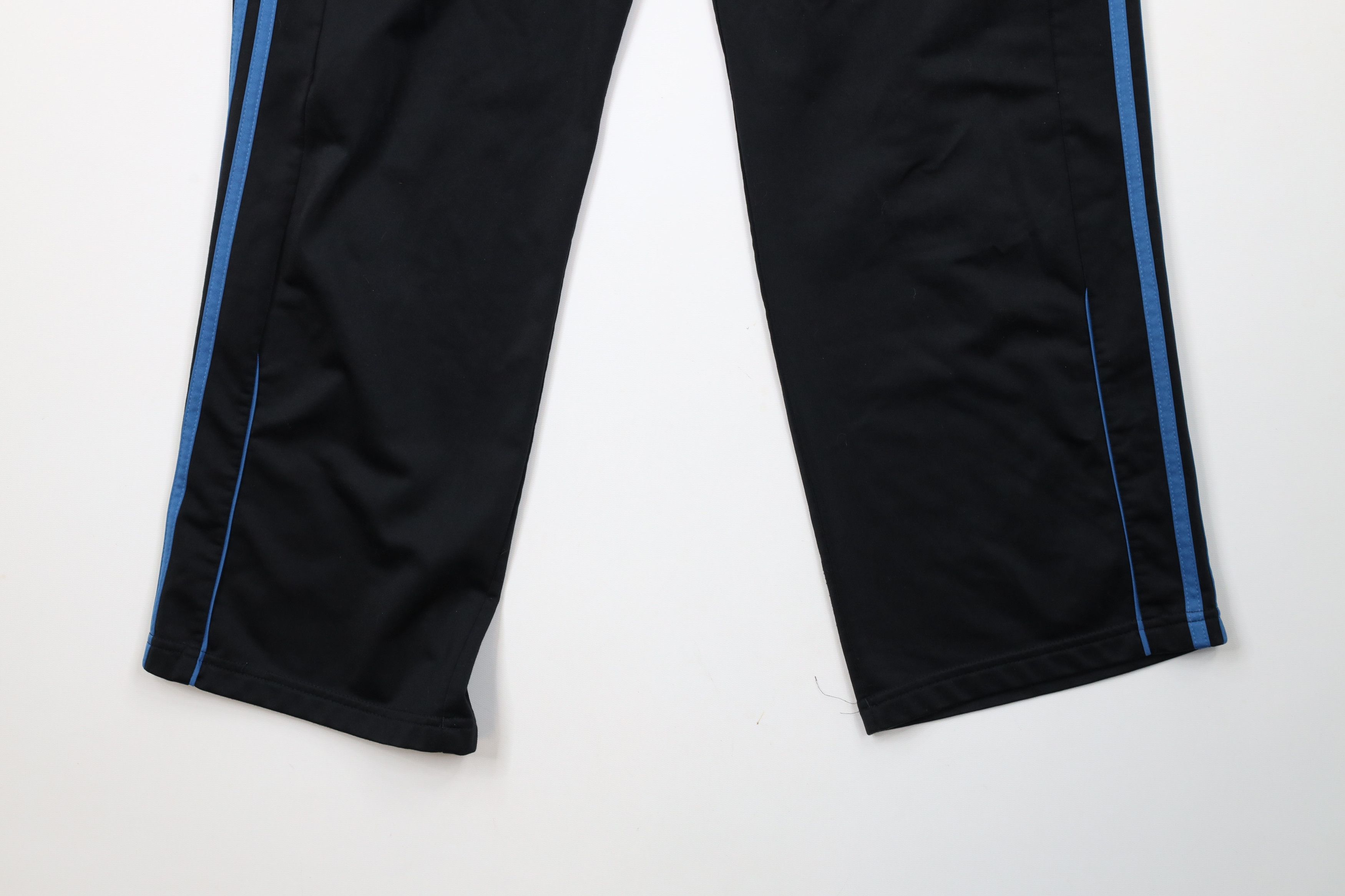 Adidas × Vintage Vintage Y2K Adidas Striped Wide Leg Sweatpants Pants Black Size US 36 / EU 52 - 4 Thumbnail