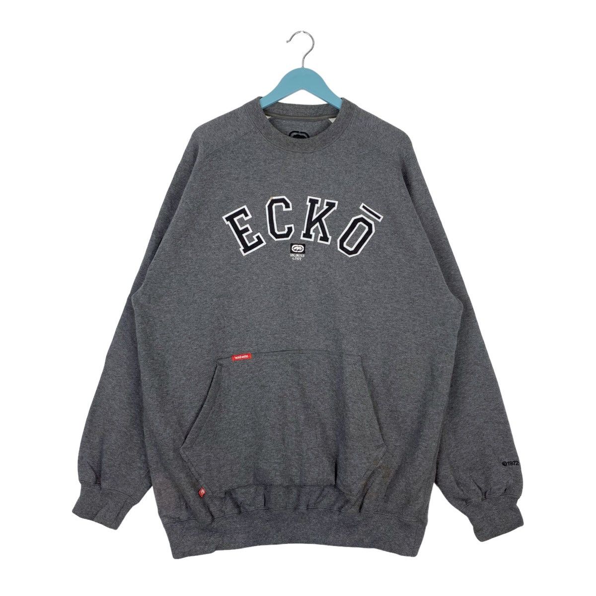 Ecko Unltd. Ecko Unltd Spellout Sweatshirt Crewneck Pullover Jumper Size US XL / EU 56 / 4 - 1 Thumbnail