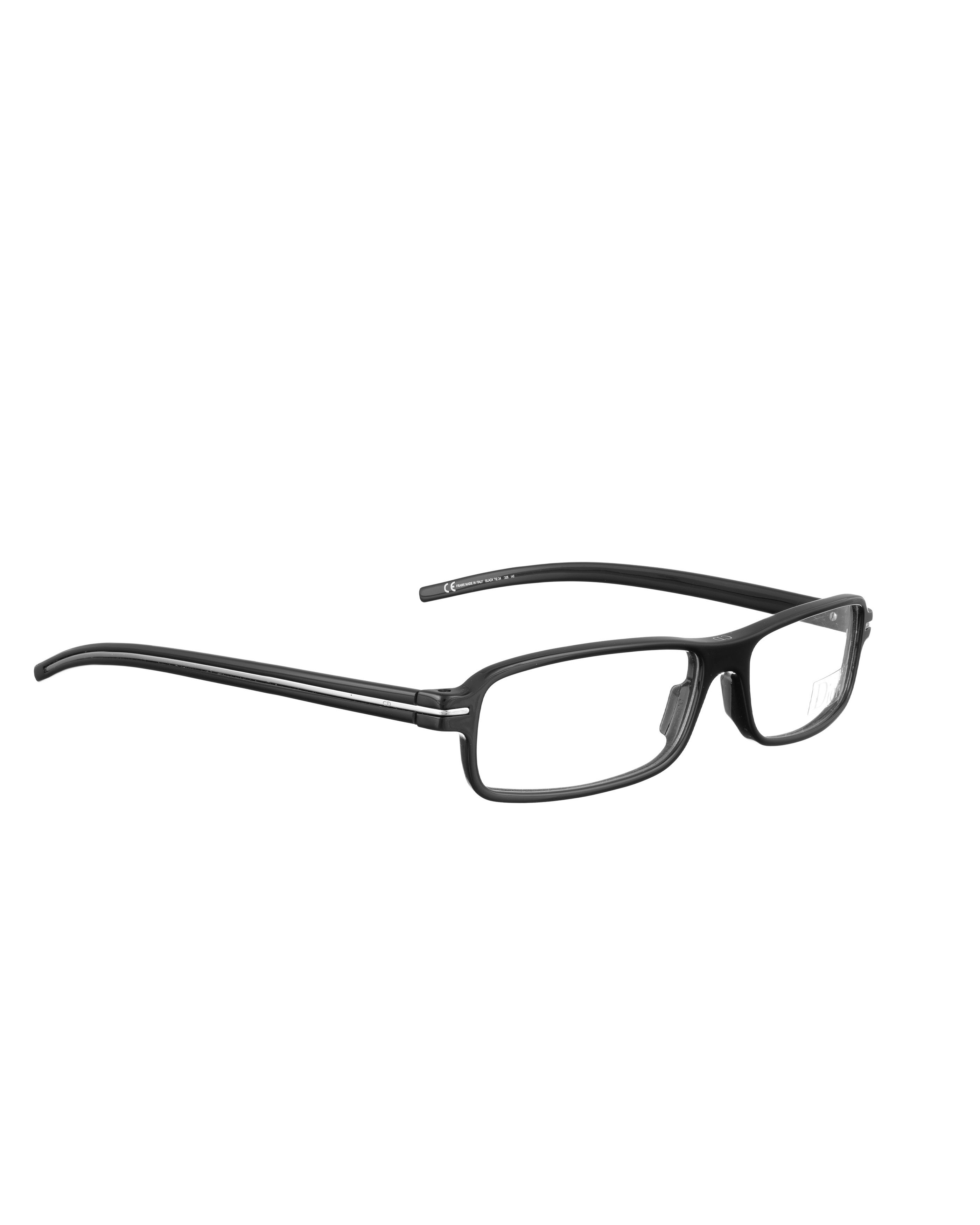 Dior Dior 00s Black Glasses with Silver Details on Temples Size ONE SIZE - 1 Thumbnail
