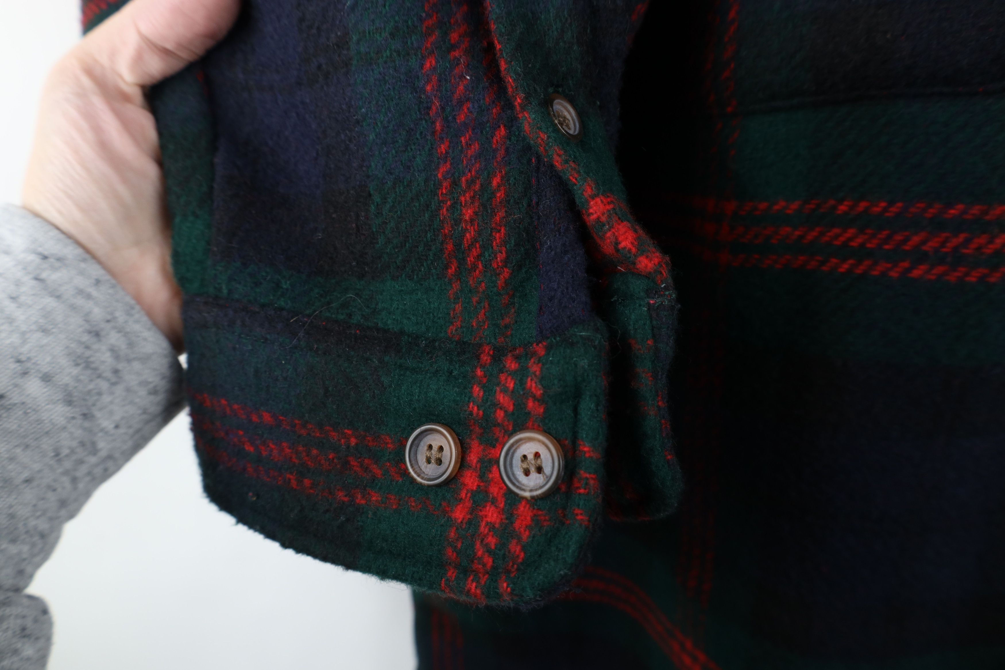 Gap Vintage 90s Gap Flannel Button Shirt Jacket Jac Shirt Plaid Size US XL / EU 56 / 4 - 5 Thumbnail