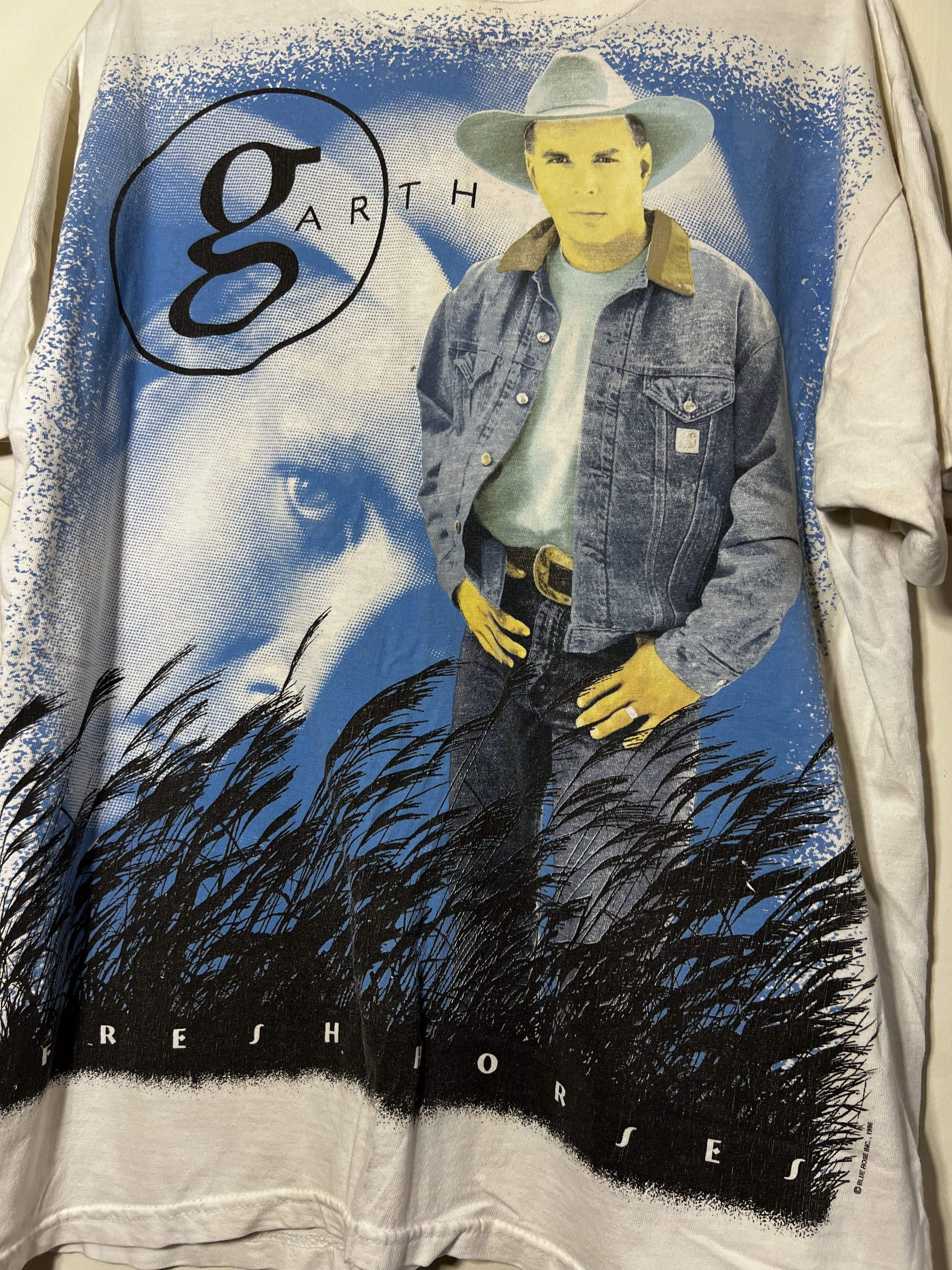 Vintage Vintage 1996 Garth Brooks World Tour Double Sided T-Shirt Size US L / EU 52-54 / 3 - 3 Thumbnail