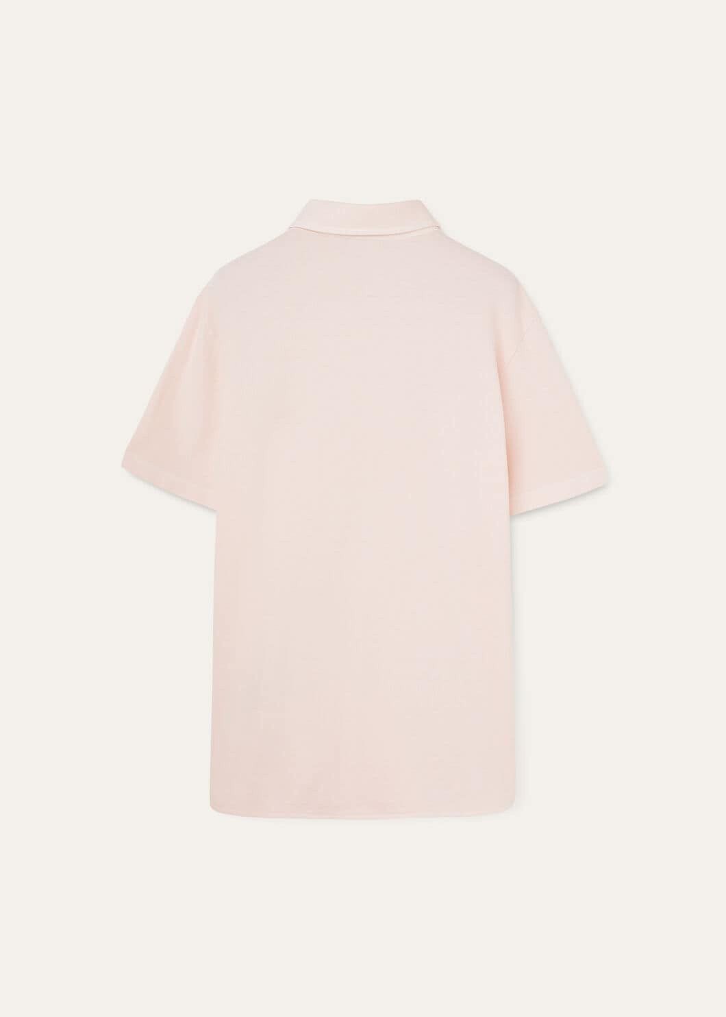 Loro Piana o1w1db10125 FAN5407 Polo Shirt in Light Pink Size US XL / EU 56 / 4 - 6 Thumbnail