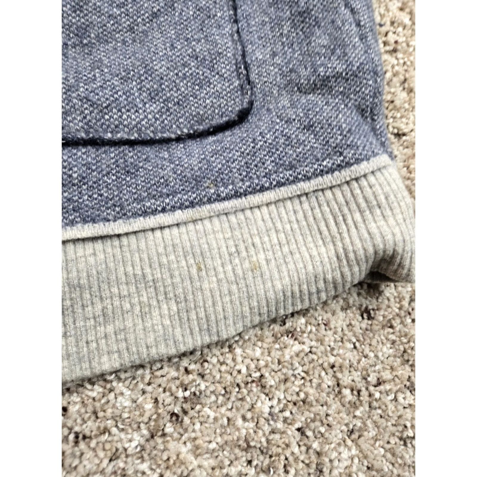 Vintage Emozioni Uomo Sweater Jacket Mens Small Blue Button Up Military Style Italy (Knitted Knit) Pants? Size US S / EU 44-46 / 1 - 4 Thumbnail