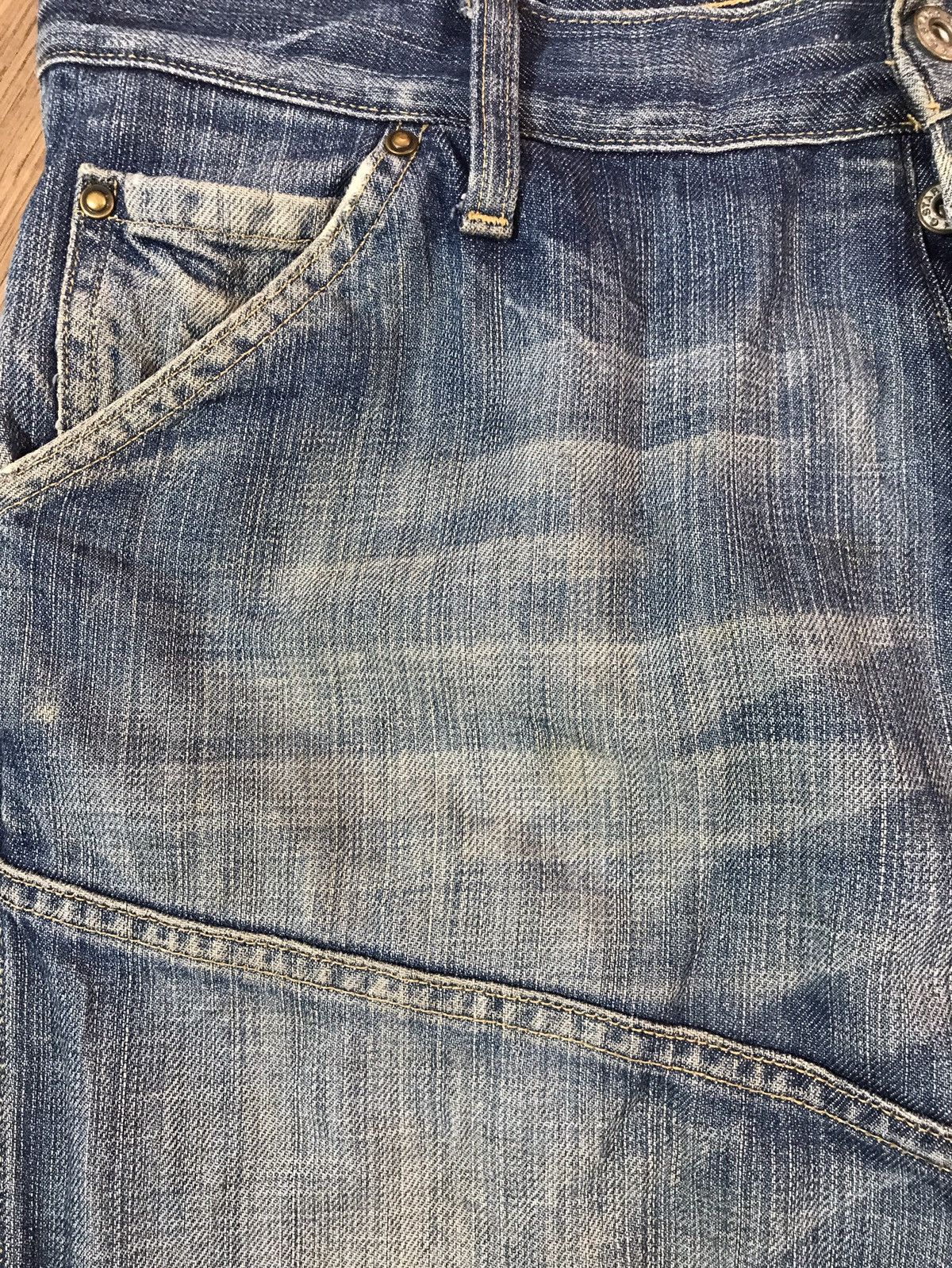 G-Star × Vintage Vintage G Star Raw distressed denim pants jeans Size US 33 - 4 Thumbnail