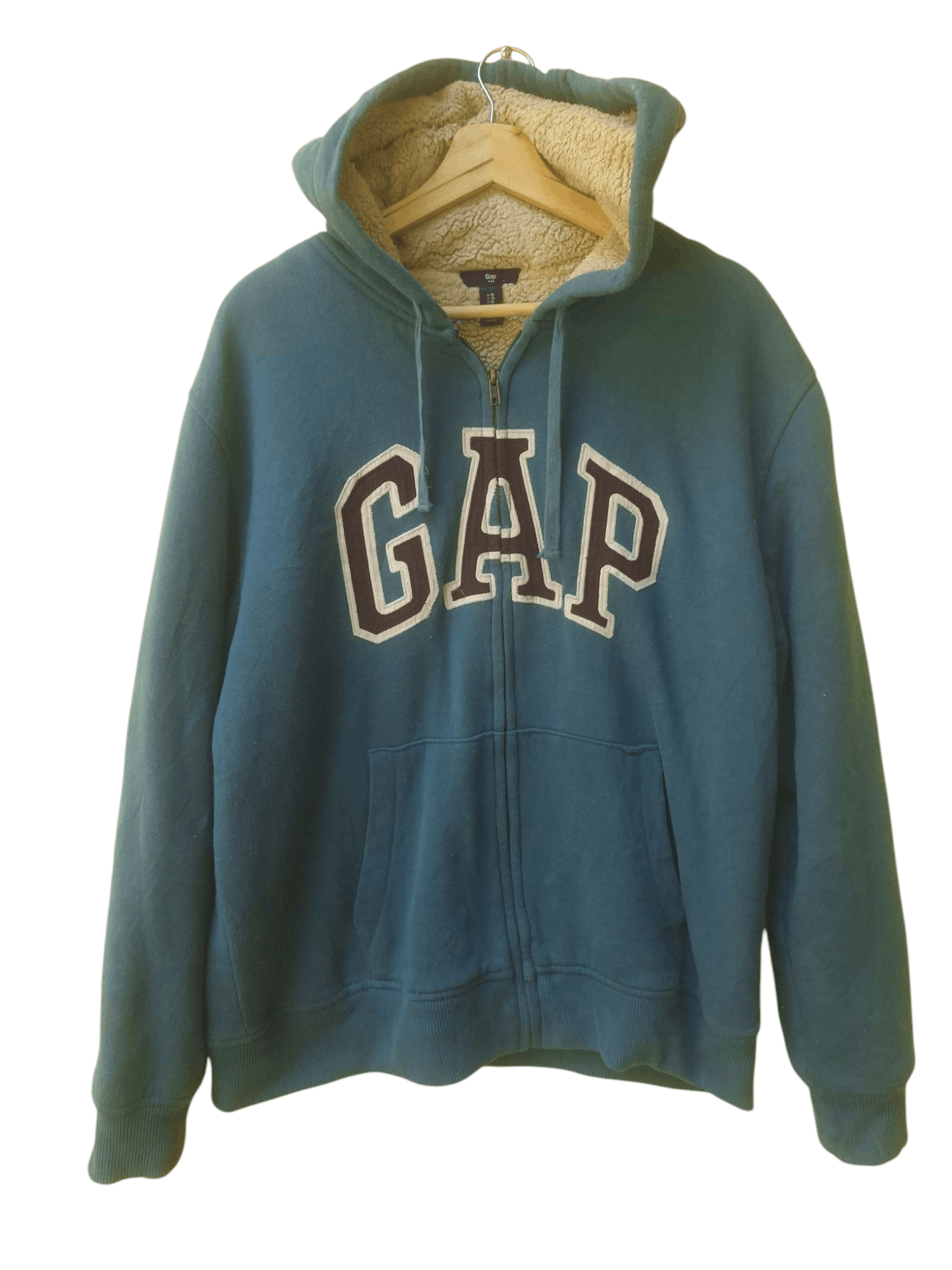 Gap × Vintage Gap Fleece Hoodie Full Zipper sweatshirt | Grailed
