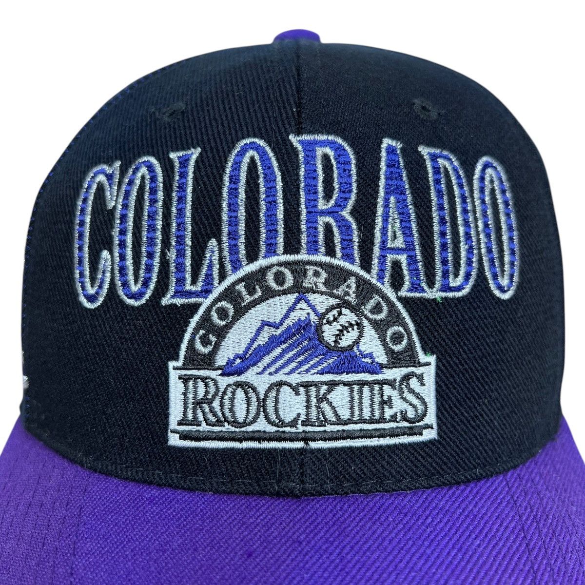 Sports Specialties 1990s MLB Colorado Rockies Sports Specialties Laser Snapback Size ONE SIZE - 2 Thumbnail