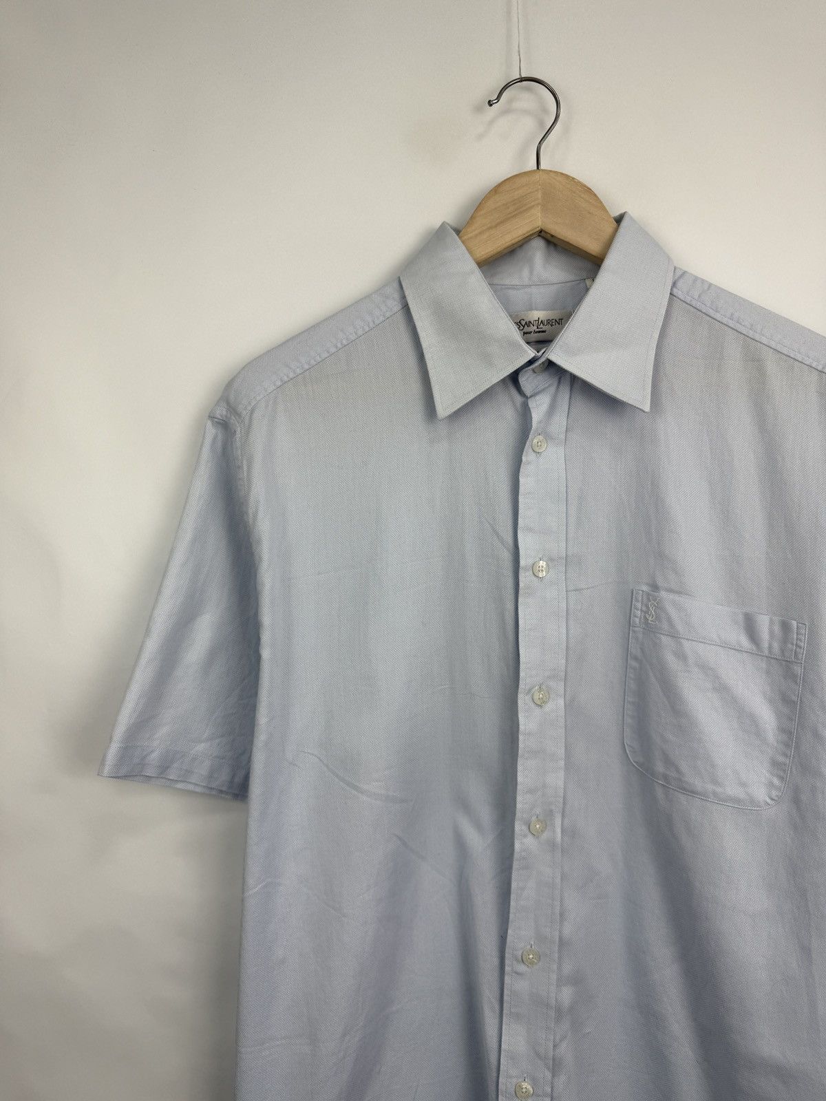 Yves Saint Laurent Vintage 90s Yves Saint Laurent YSL Shirt Rare Retro Hype Y2K Size US L / EU 52-54 / 3 - 2 Thumbnail