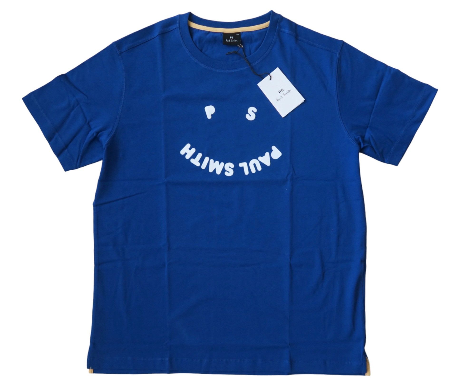 Paul Smith Paul Smith London Happy Smiley Logo Print T-Shirt Size US XXL / EU 58 / 5 - 1 Thumbnail