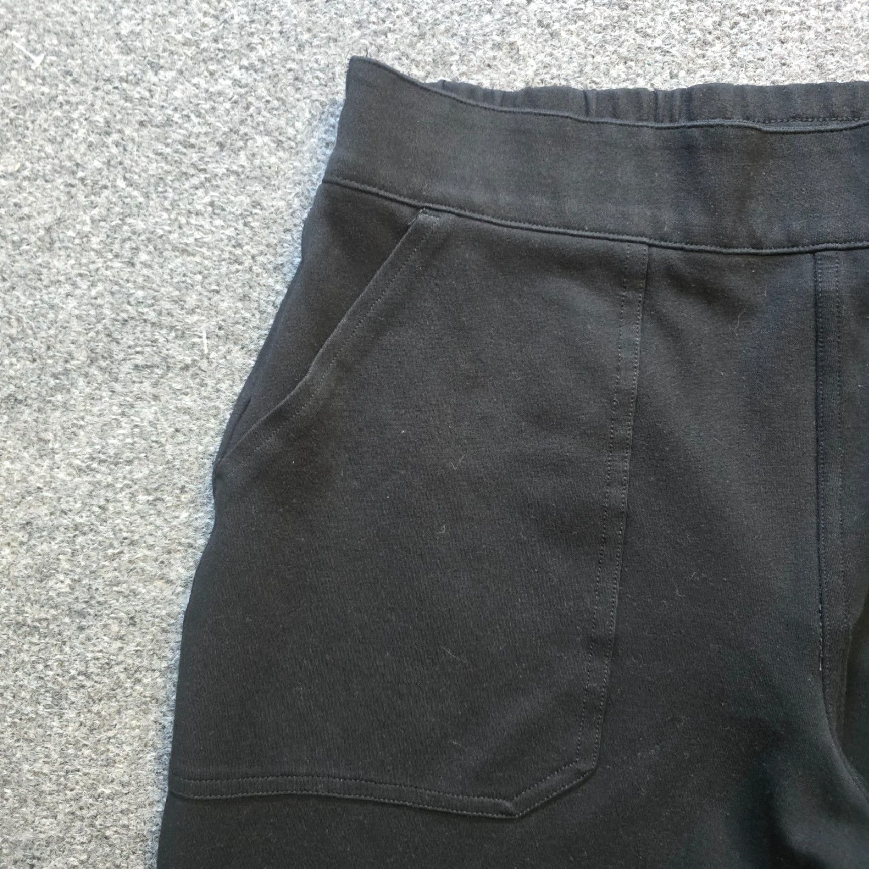 Spanx Spanx Pants Women Size Large Black Perfect Joggers Pull On Pockets Lounge Casual Size 36" / US 14 / IT 50 - 3 Thumbnail