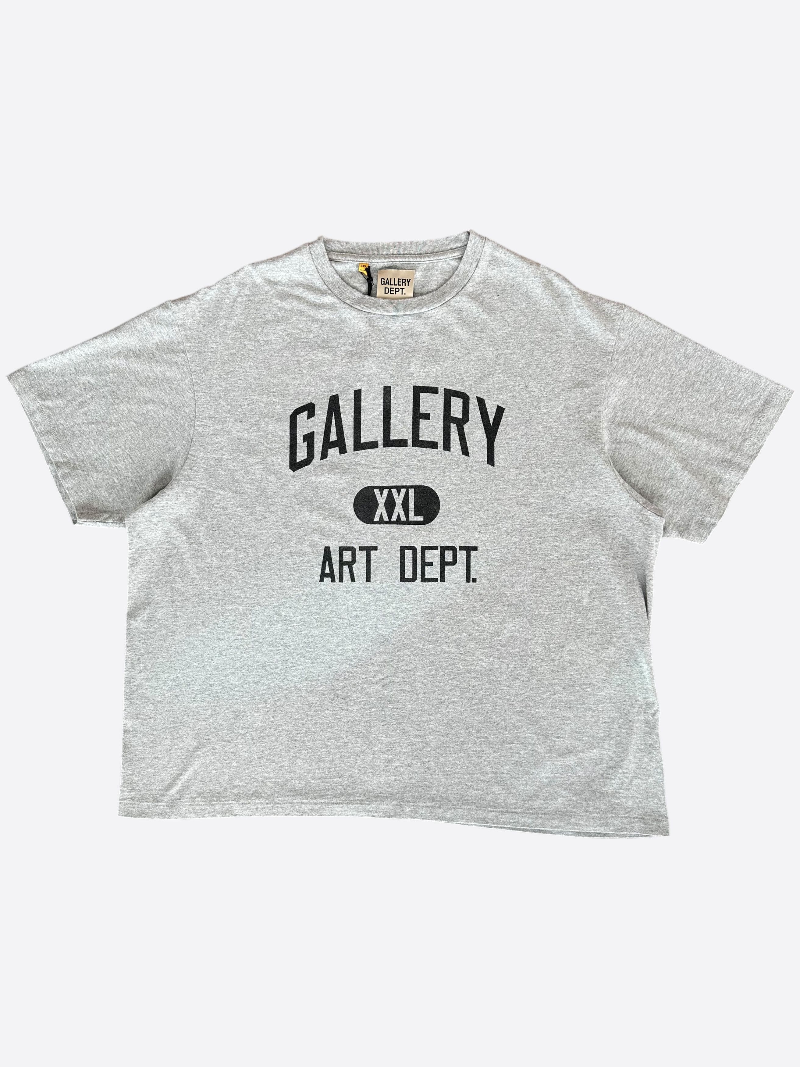 Gallery Dept. Gallery Dept Grey & Black Art Dept T-Shirt XXL Size US XXL / EU 58 / 5 - 1 Thumbnail