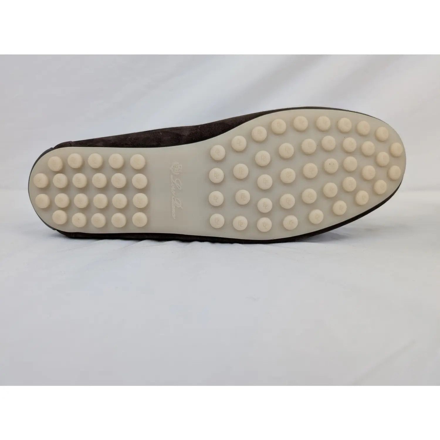 Loro Piana o1srvl11e0825 Dot Sole Walk Suede Loafers in Chocolate Brown Size US 8 / EU 41 - 9 Thumbnail