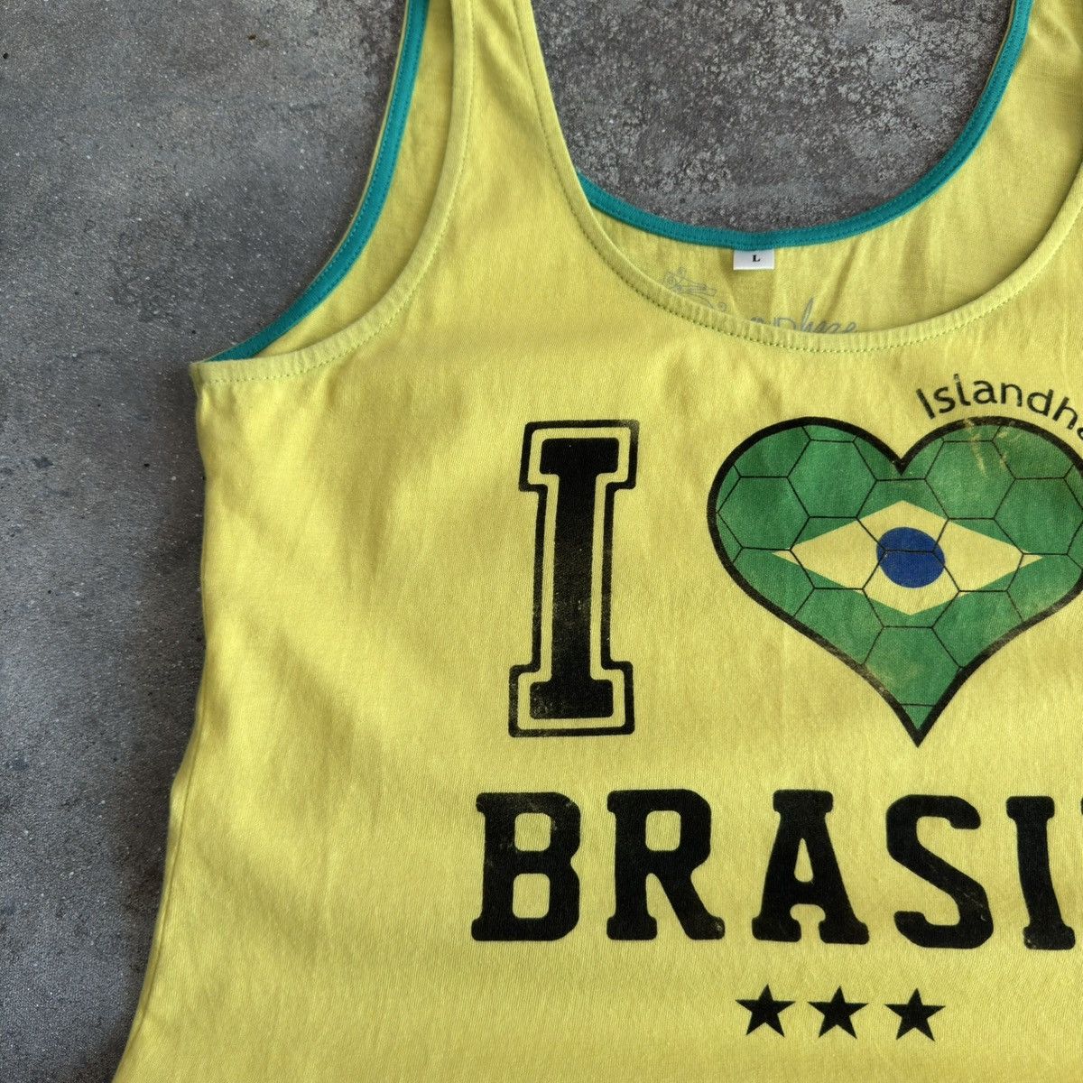 Japanese Brand Brazil Y2K Vintage Baby Tank Top Size L / US 10 / IT 46 - 3 Thumbnail