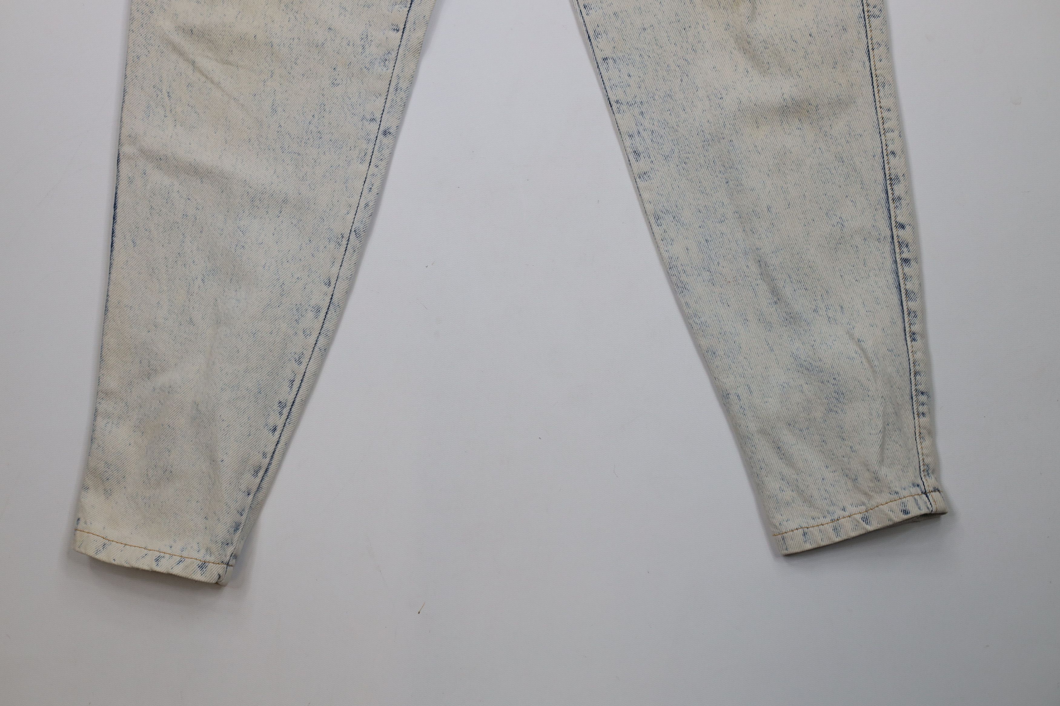 Vintage Vintage 80s 90s IOU Streetwear Tapered Leg Acid Wash Jeans Size 30" / US 8 / IT 44 - 4 Thumbnail