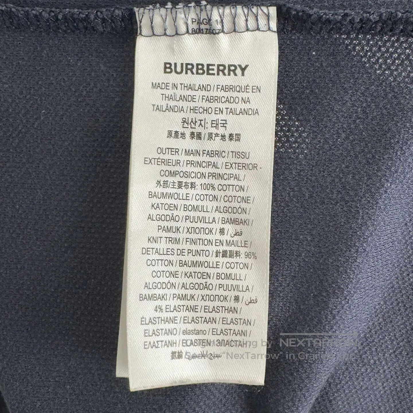 Burberry Burberry TB Embroidered Logo Polo Shirt. Size US XXL / EU 58 / 5 - 4 Thumbnail