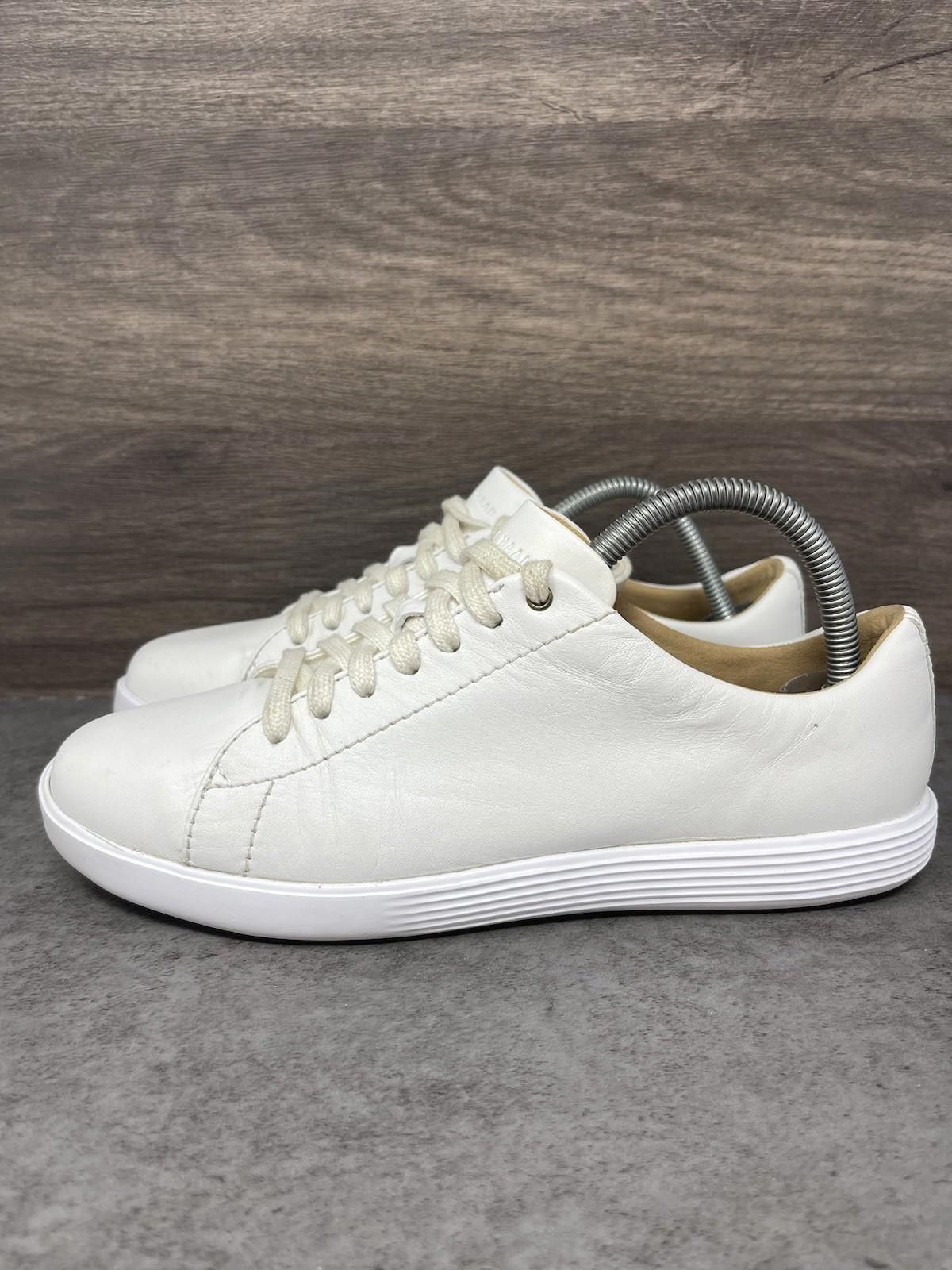 Cole Haan Cole Haan Grand Crosscourt Leather Sneakers Size US 7.5 / IT 37.5 - 1 Thumbnail