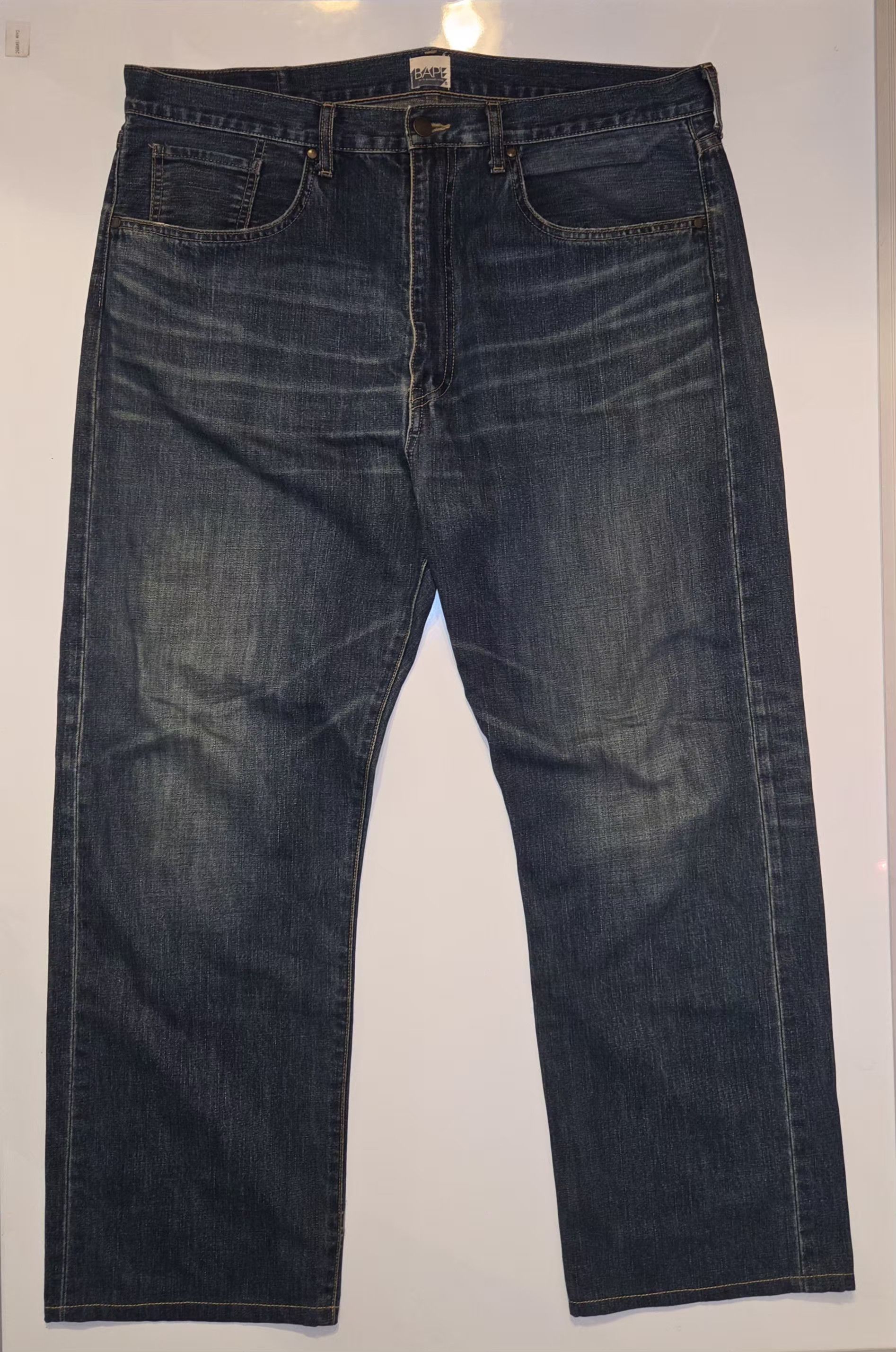 Bape Bape Foot Soldier Denim Jeans Size US 36 / EU 52 - 2 Thumbnail