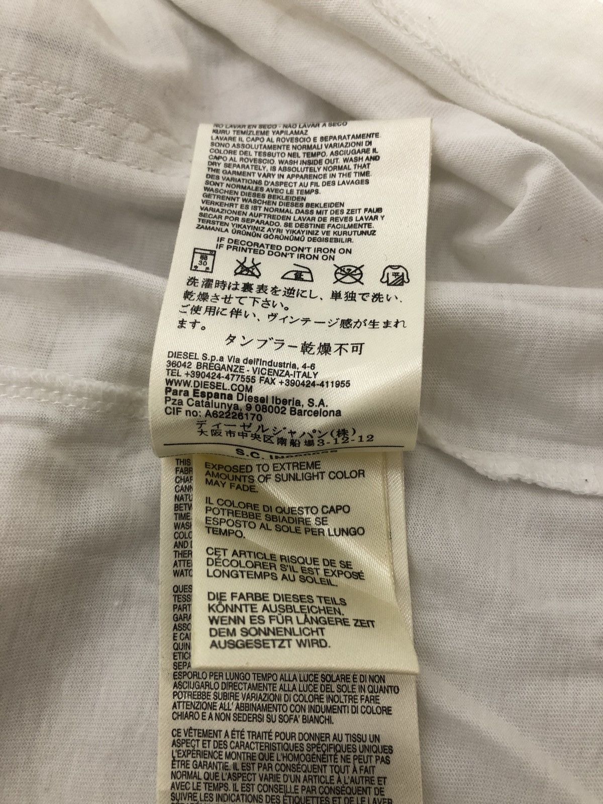 Diesel Diesel T-Shirt Size US L / EU 52-54 / 3 - 7 Thumbnail