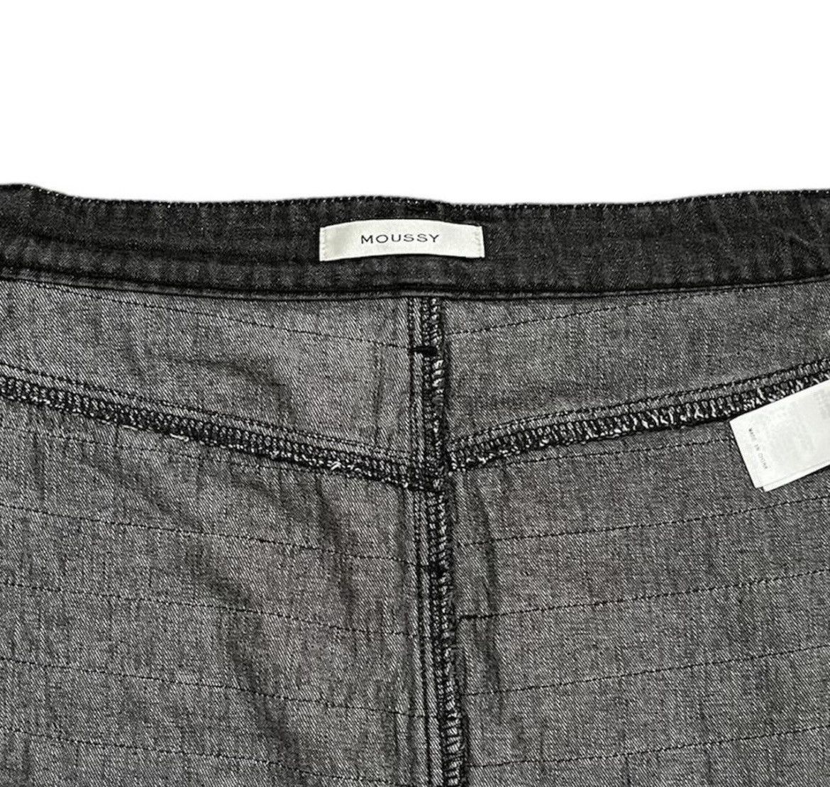 Japanese Brand Vintage Moussy Black Hagi Skirt Size 26" / US 2 / IT 38 - 4 Thumbnail