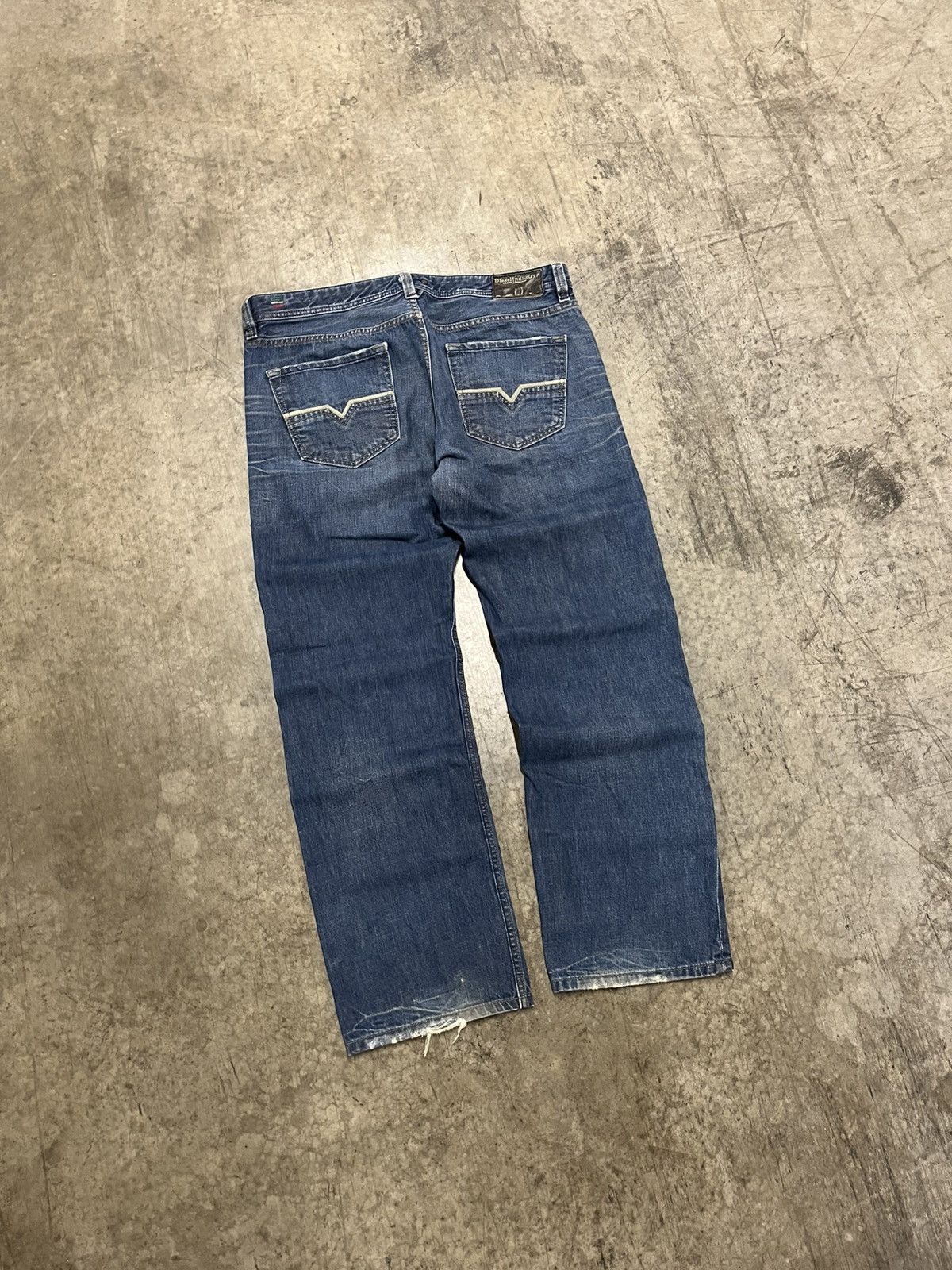 Diesel × Vintage Diesel vintage baggy fit denim jeans hype rare streetwear Size US 36 / EU 52 - 2 Thumbnail