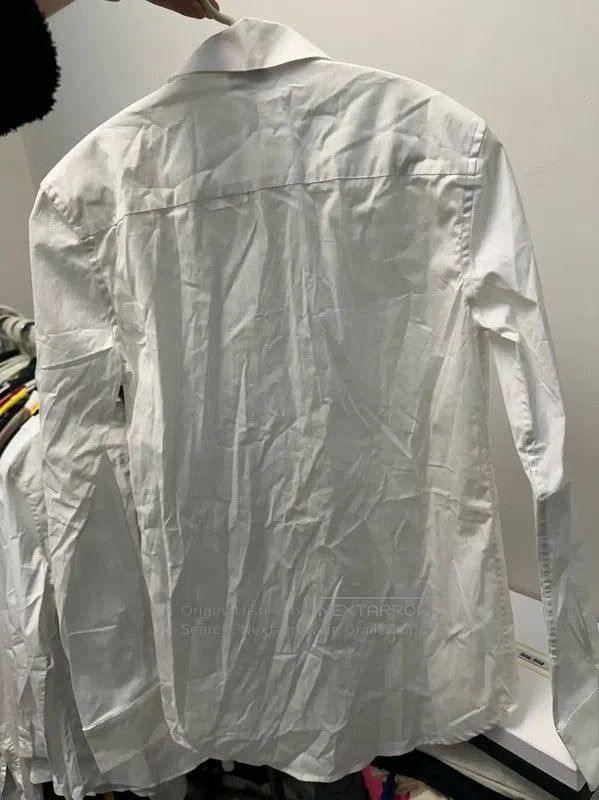 Loewe Loewe White Cotton Women’s Shirt . Size XS / US 0-2 / IT 36-38 - 2 Thumbnail