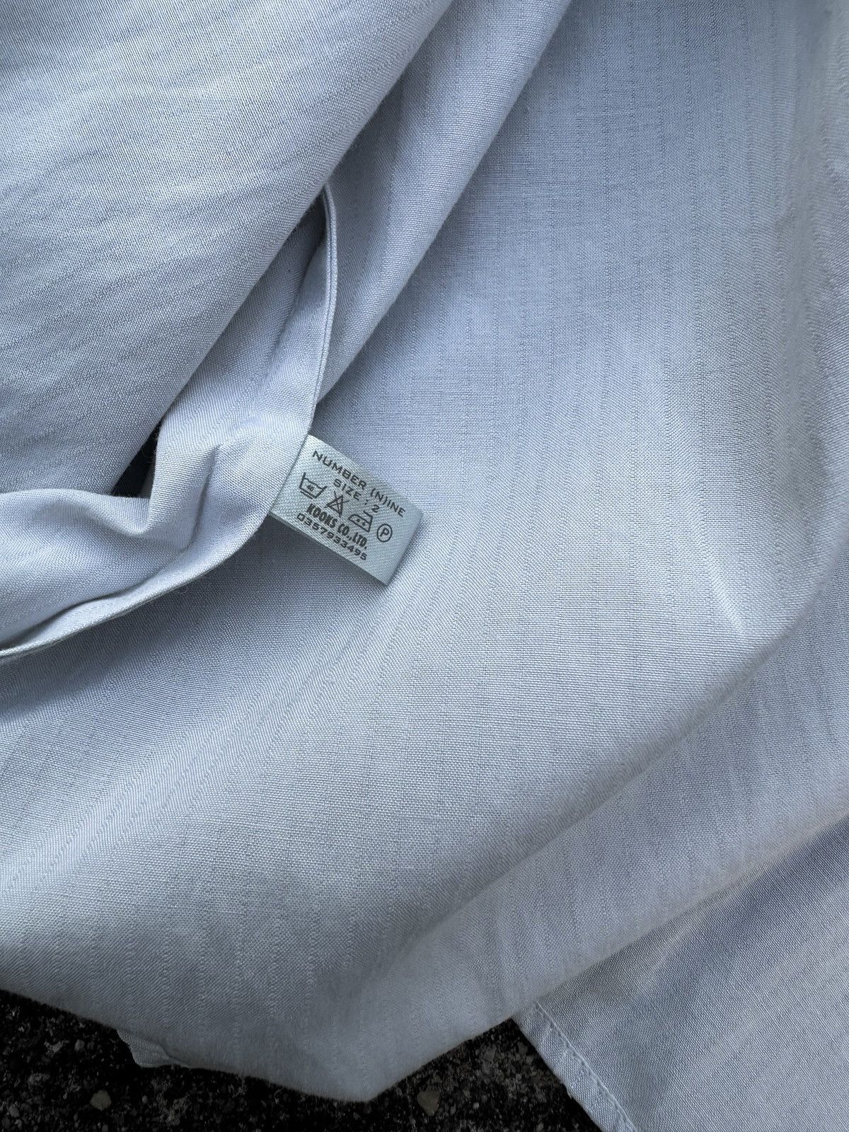 Number (N)ine Number(N)ine SS01 Jeff Buckley Mystery White Boy Shirt Size US M / EU 48-50 / 2 - 14 Thumbnail