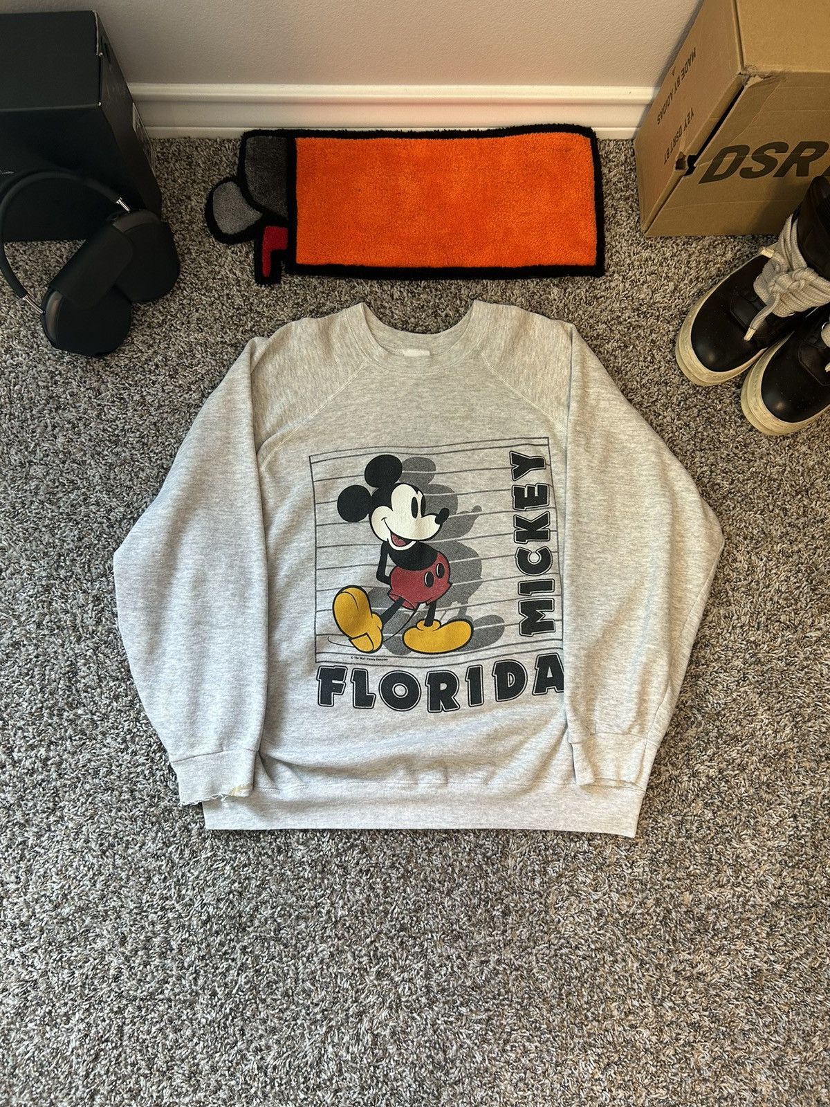 Japanese Brand × Vintage VNTG Mickey Boxy Crewneck Size US L / EU 52-54 / 3 - 1 Thumbnail