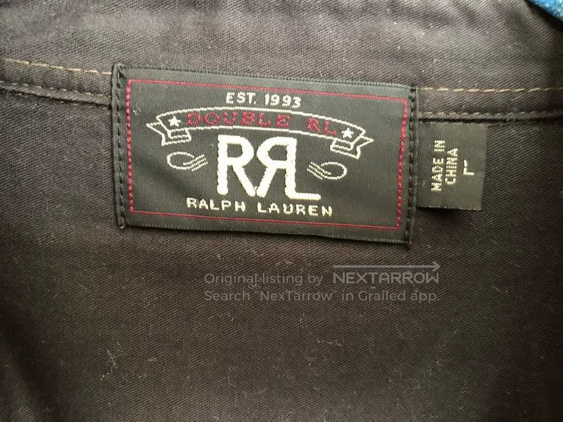 RRL Ralph Lauren RRL Ralph Lauren Snowflake shirt sweatshirt fabric Size US L / EU 52-54 / 3 - 3 Thumbnail