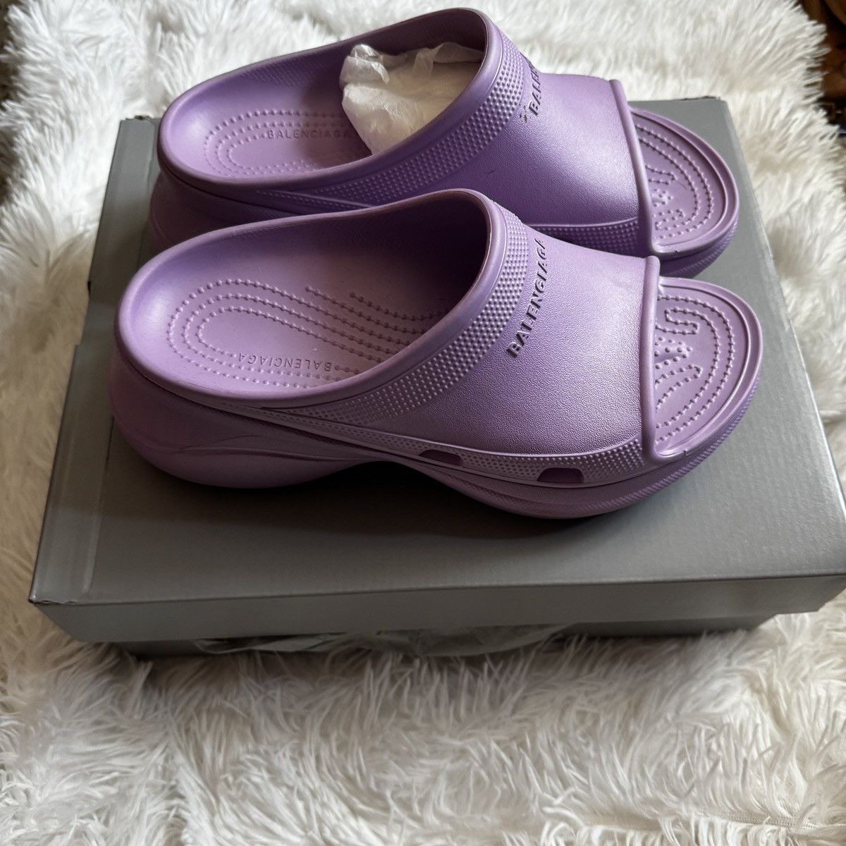 Balenciaga × Crocs Balenciaga x Croc collab Size US 8 / IT 38 - 1 Thumbnail